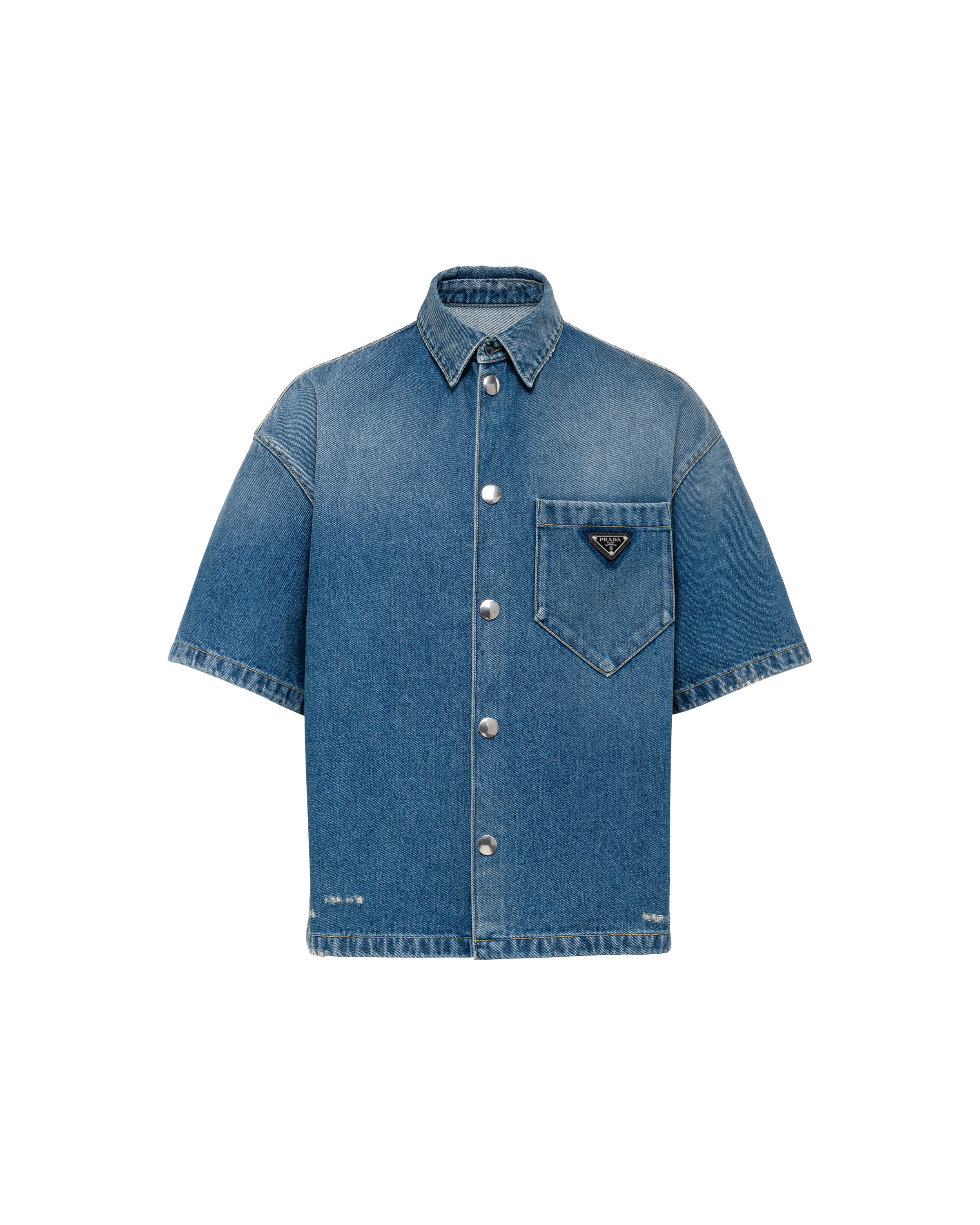 prada blue shirt