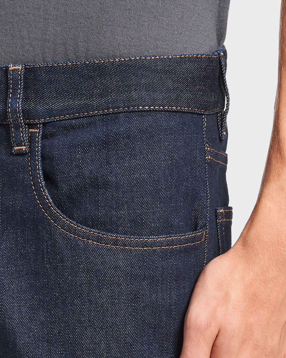 Navy Stretch denim jeans | Prada