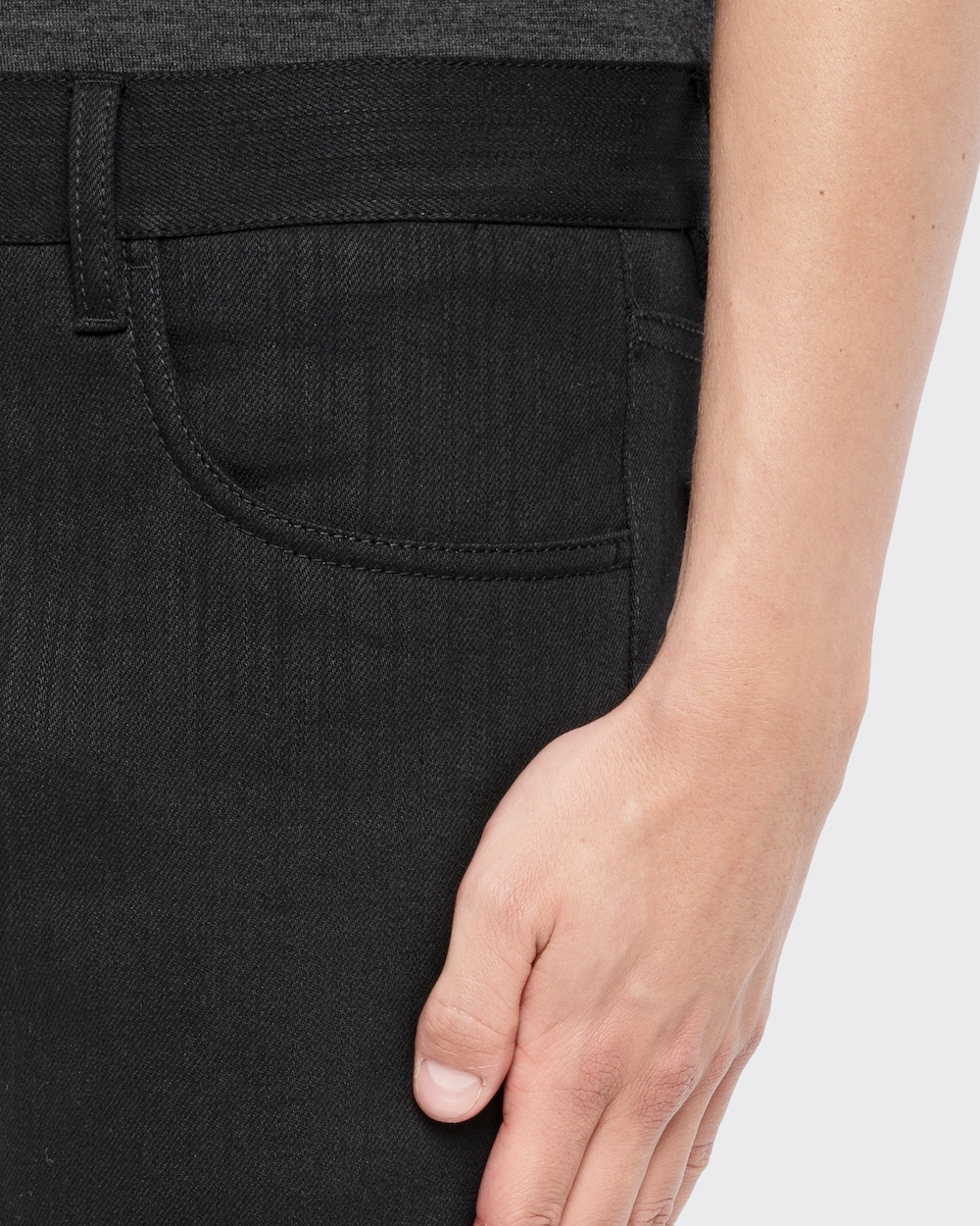 Stretch denim five-pocket jeans | Prada