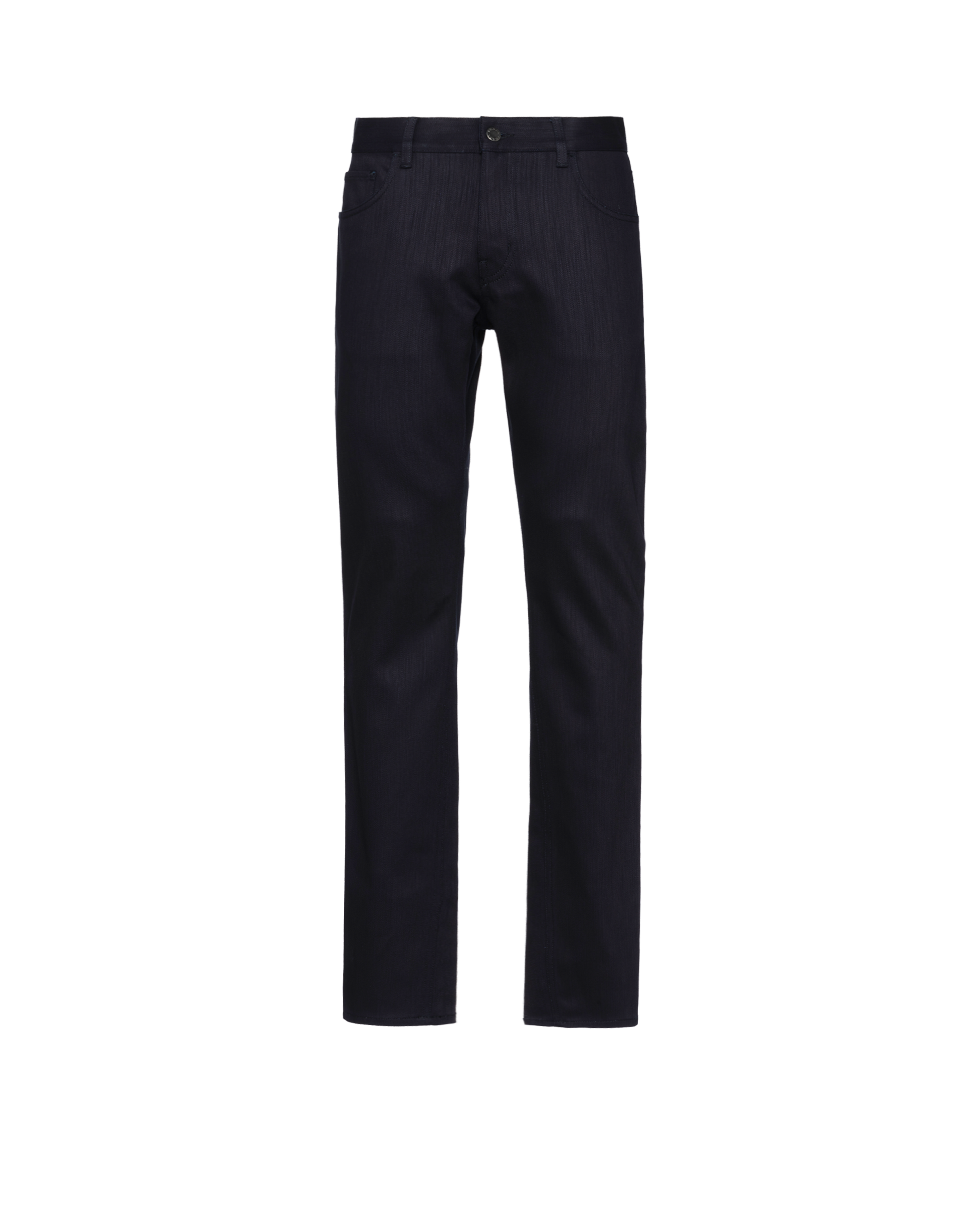 debat welzijn Specifiek Navy Five-pocket stretch-denim trousers | Prada