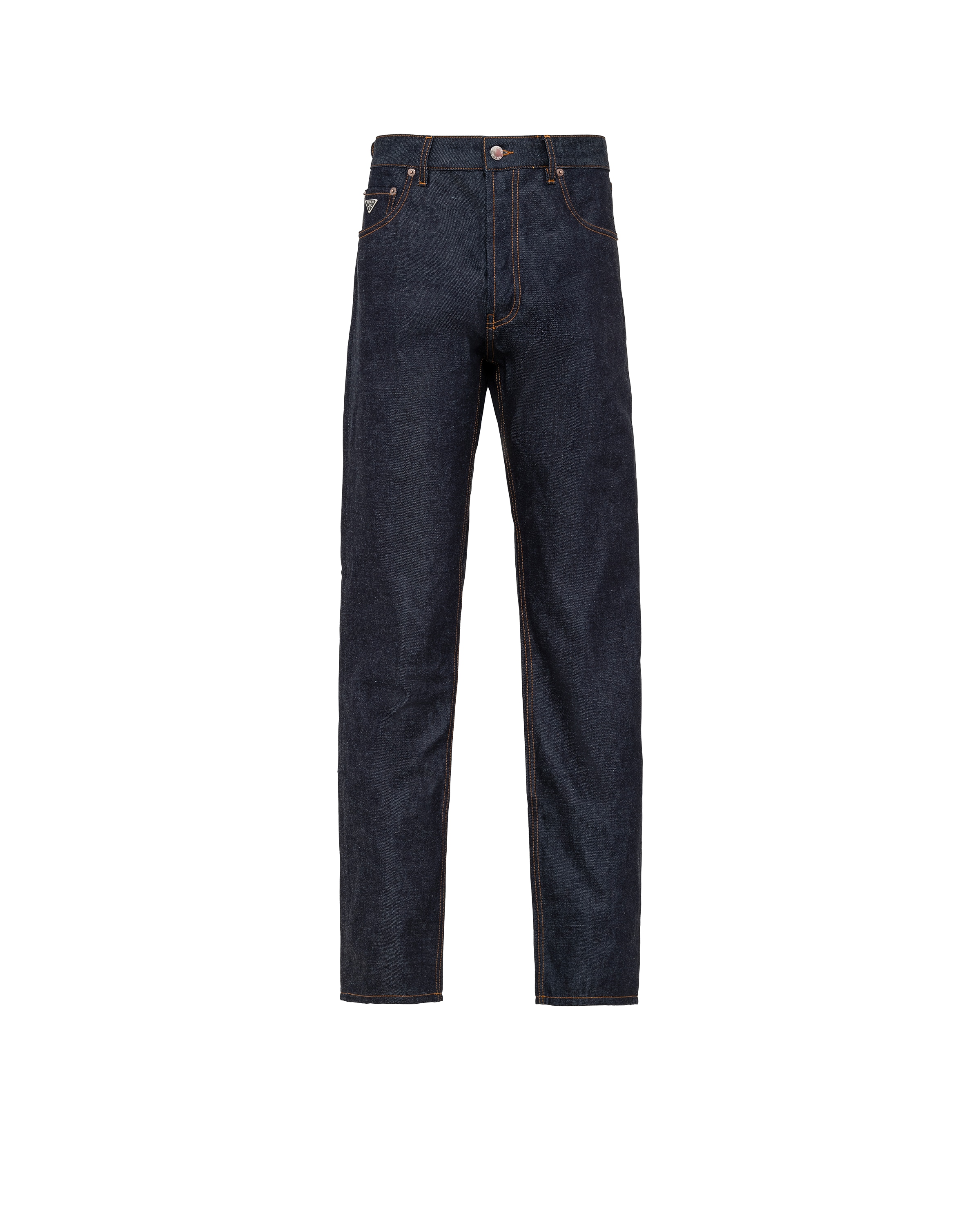 Prada Five-pocket-jeans Aus Denim, Herren, Blau, Größe 31