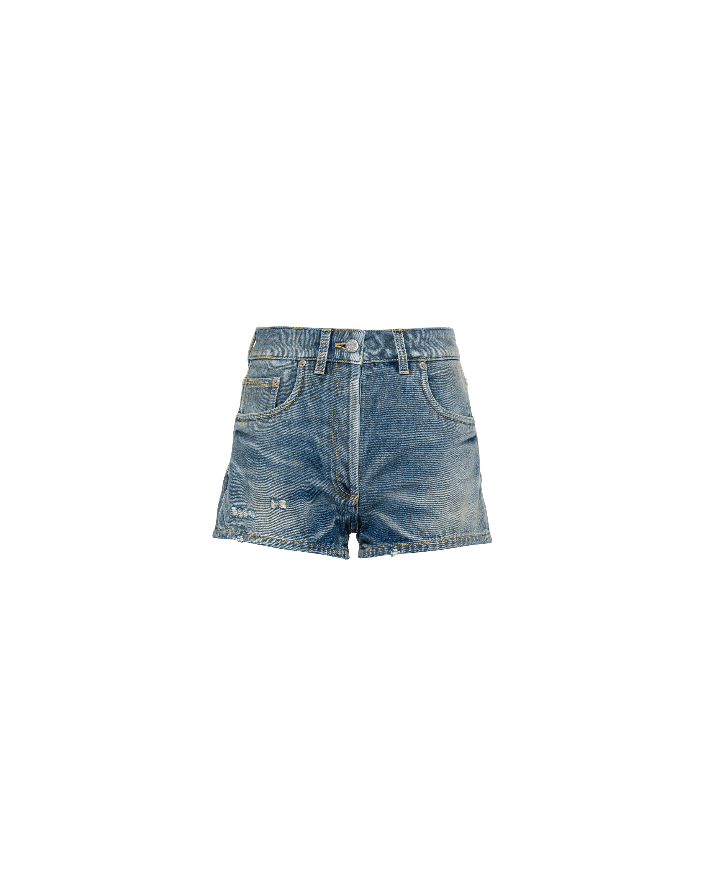 Prada denim shorts sale