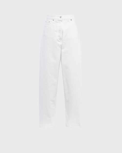 Prada Organic denim five-pocket trousers 1