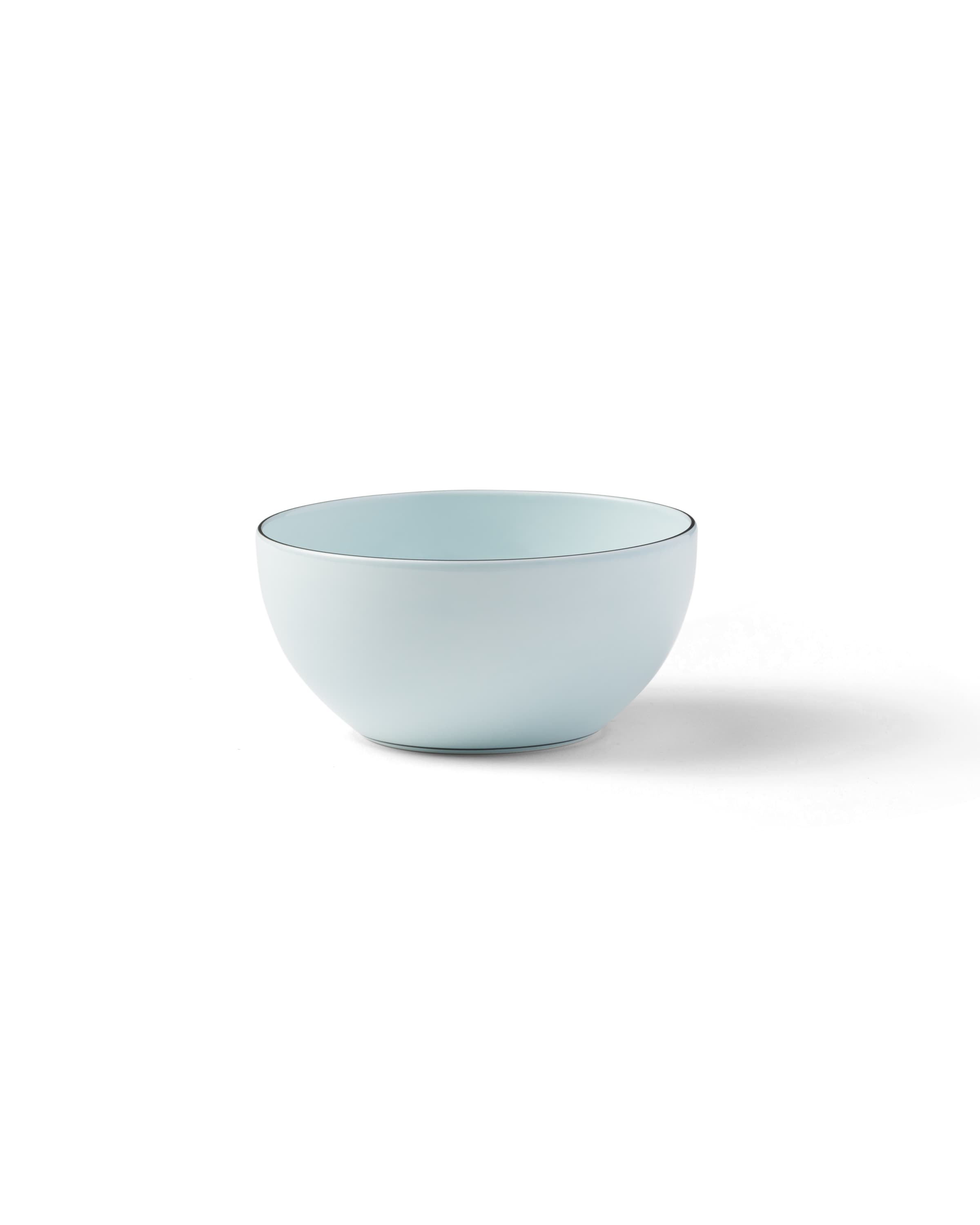 Prada Set Di Due Ciotole In Porcellana - Celadon, Unisex, Azzurro Celadon