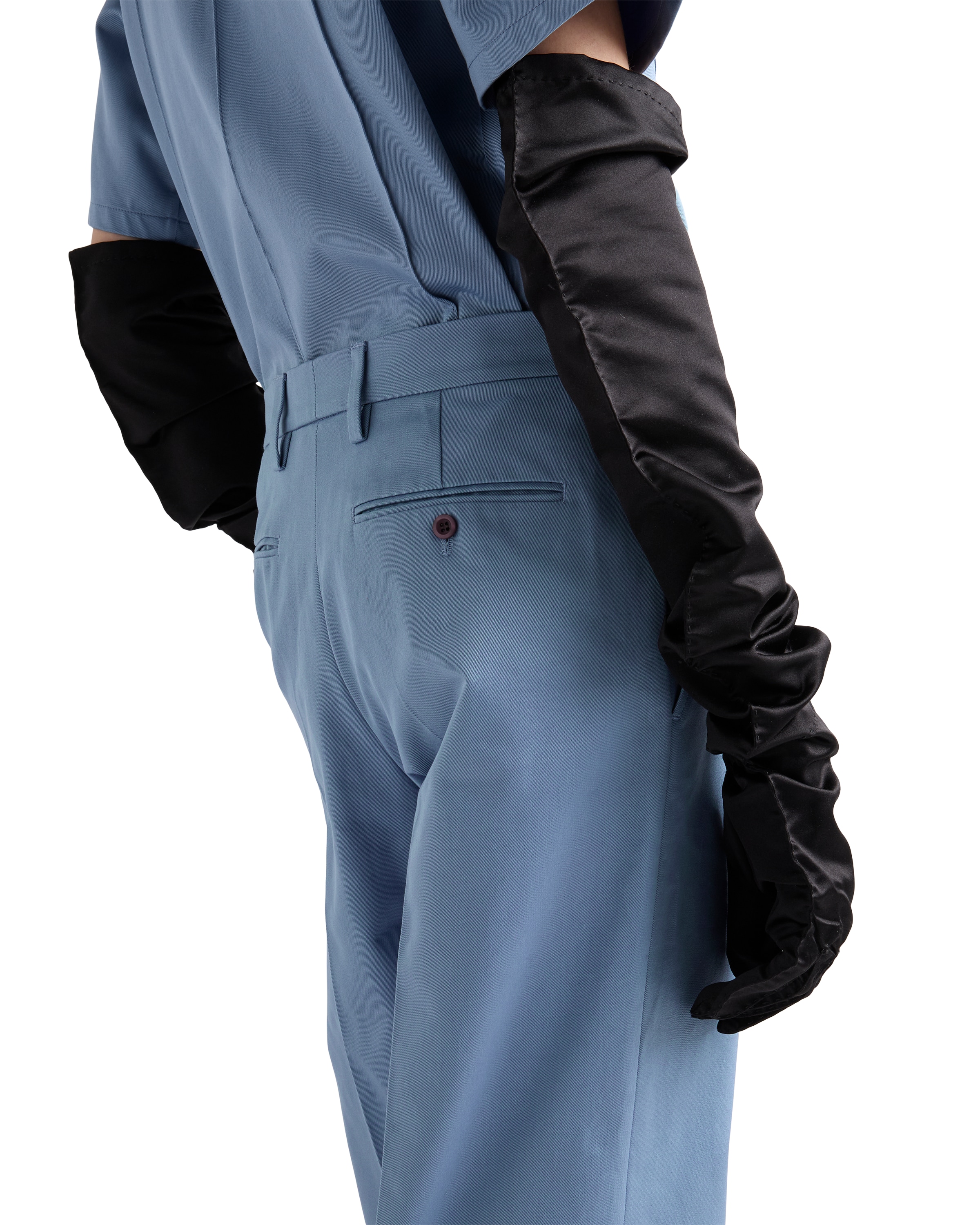 Prada Chino Trousers In Blue