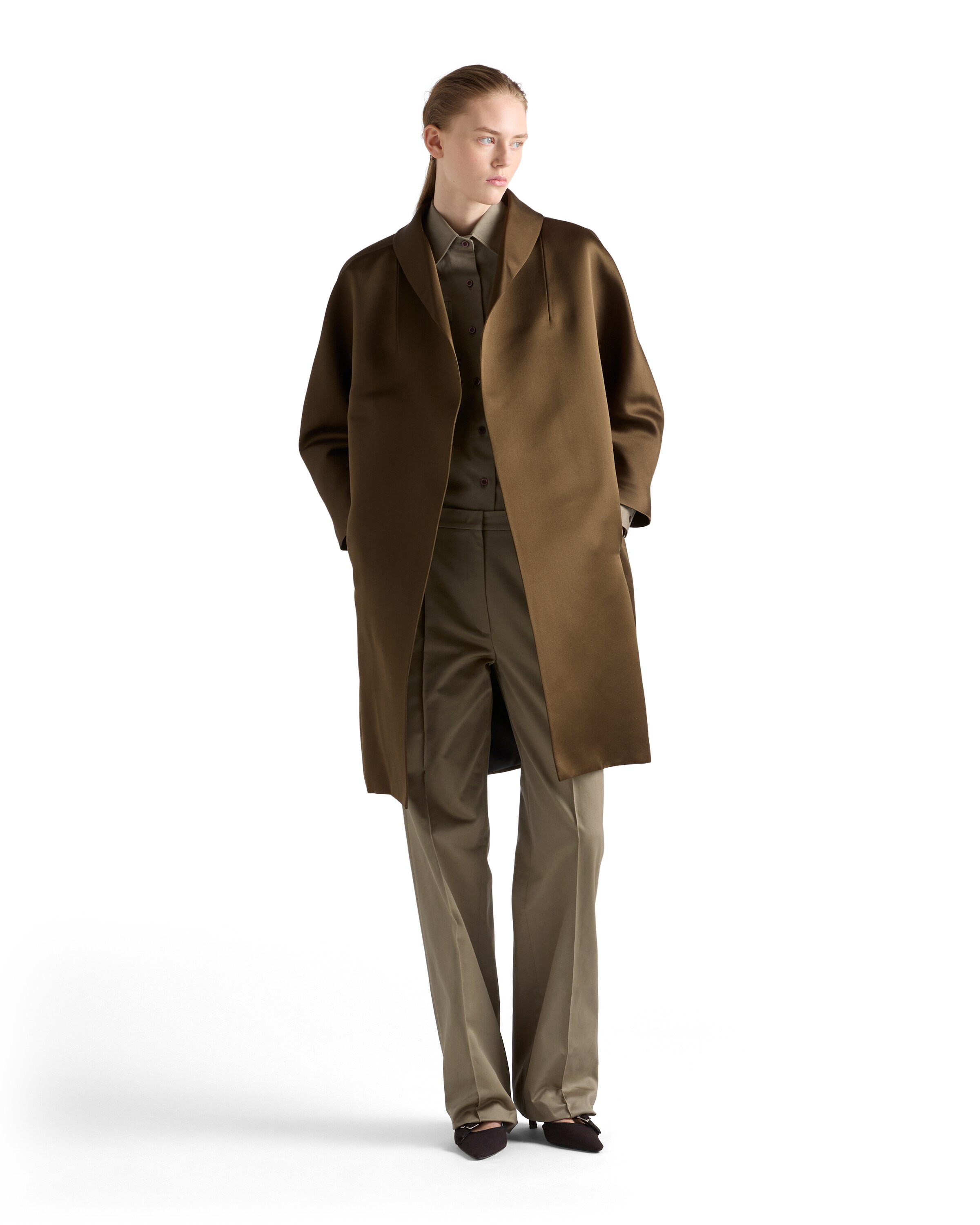 Prada Chino Pants In Gray
