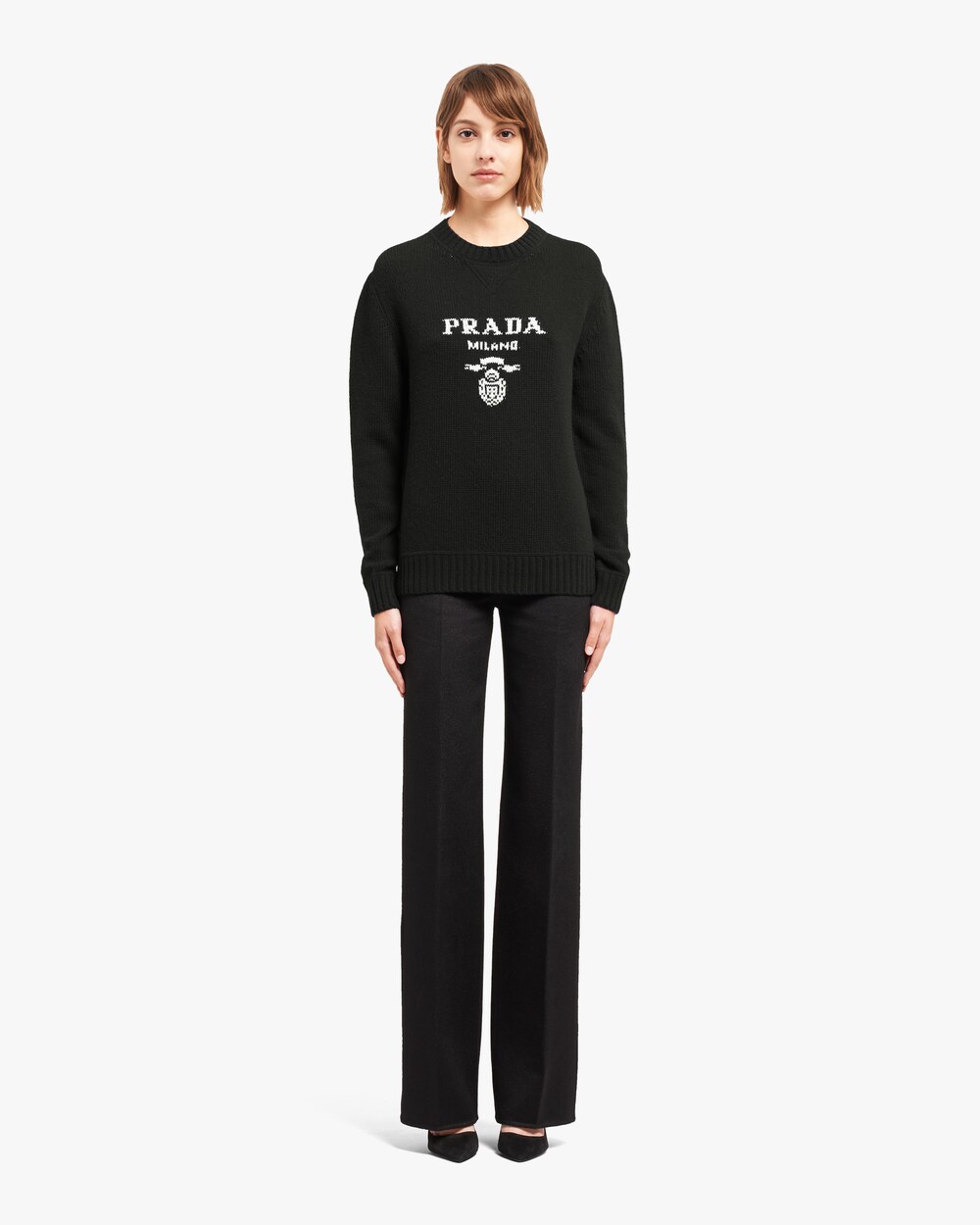 prada logo sweatshirt