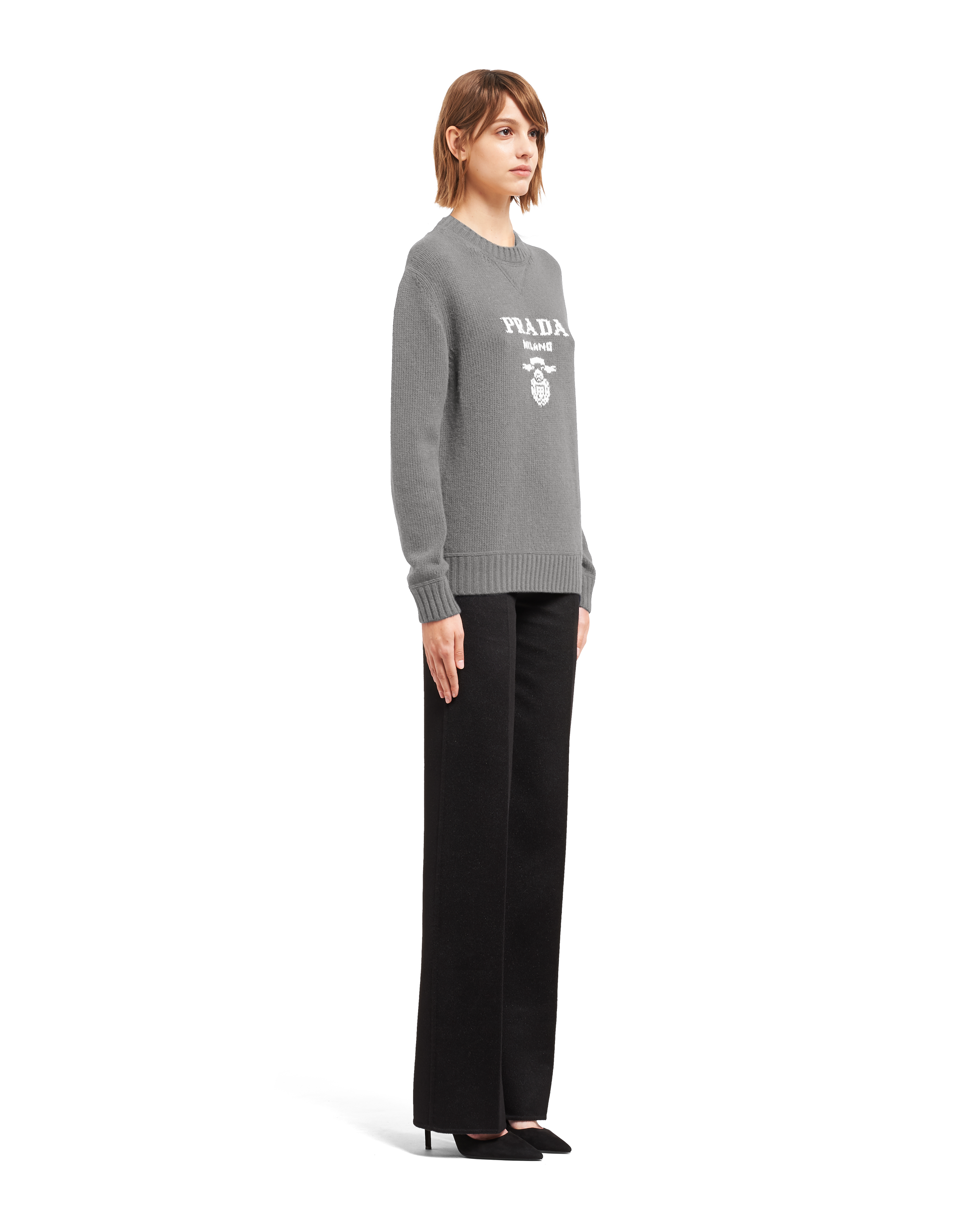 Prada polo neck sweater clearance