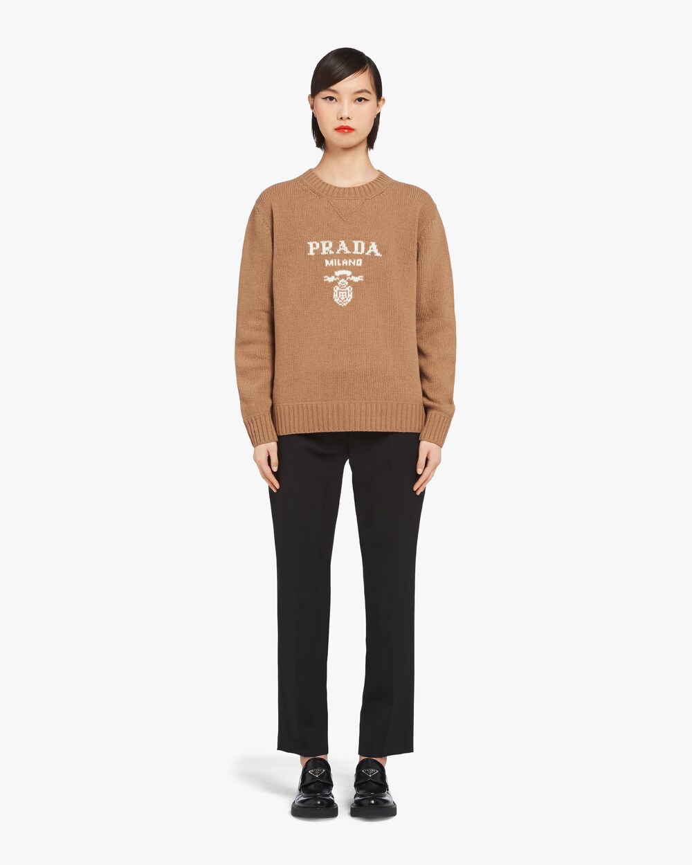 prada logo sweater