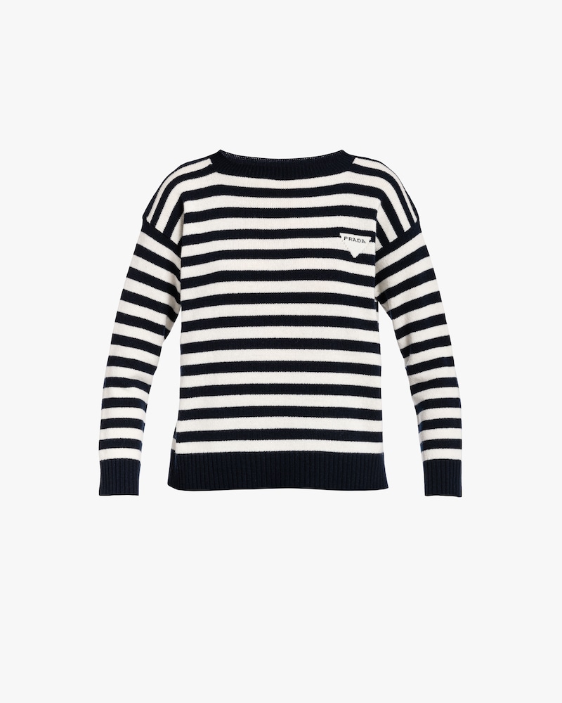 prada striped sweater