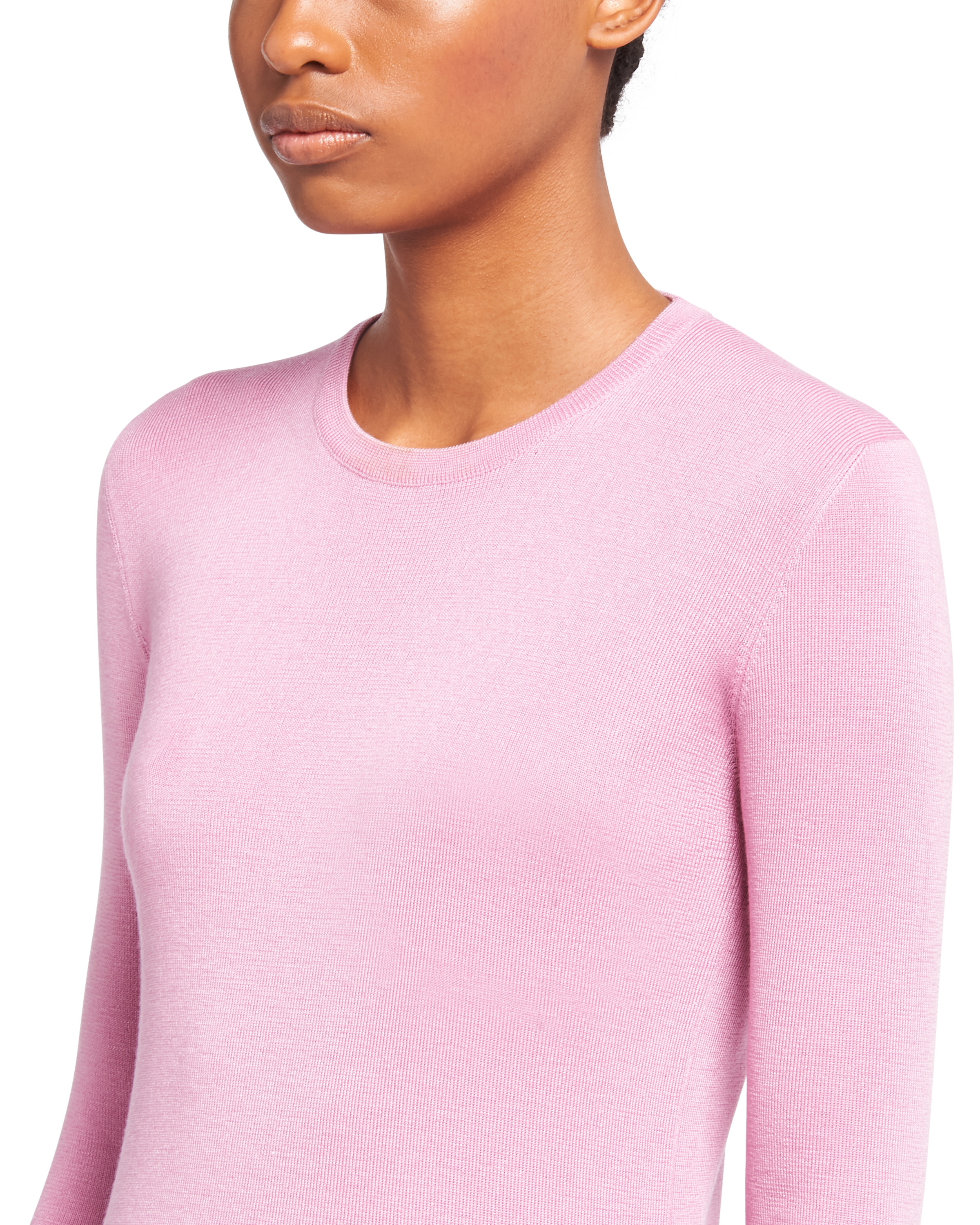 prada pink sweater