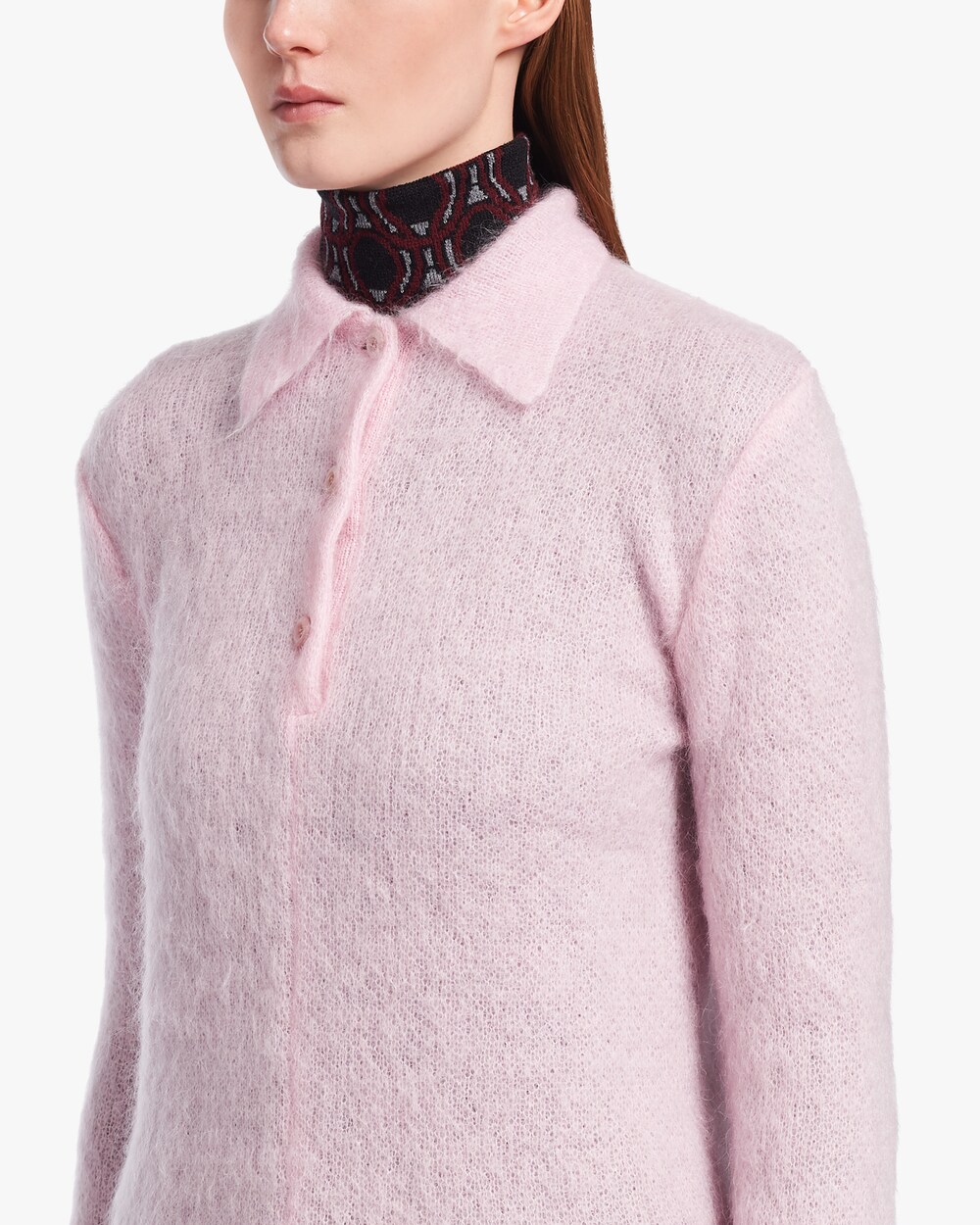 pink prada polo