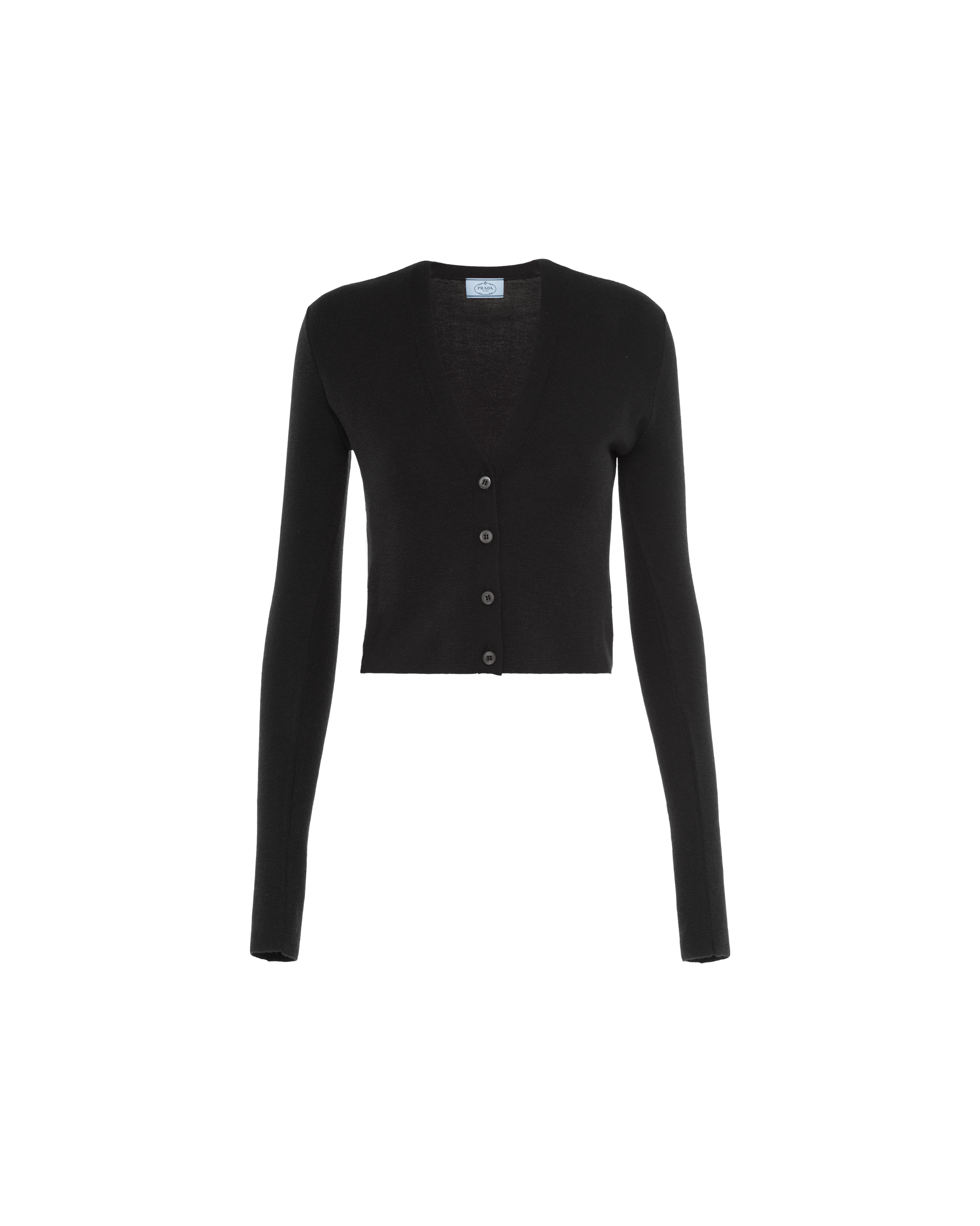 Black silk cardigan Clearance