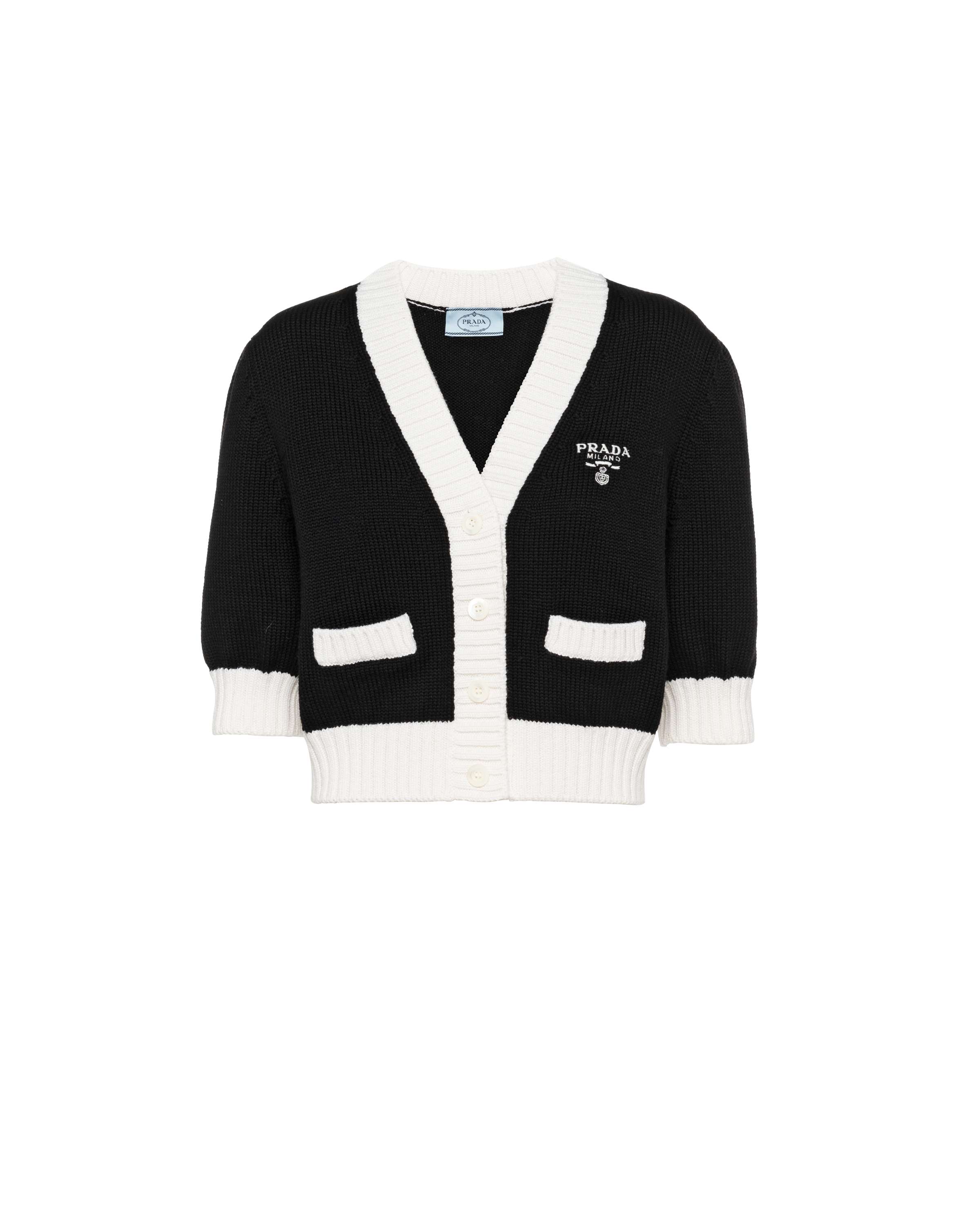 wool cardigan cropped