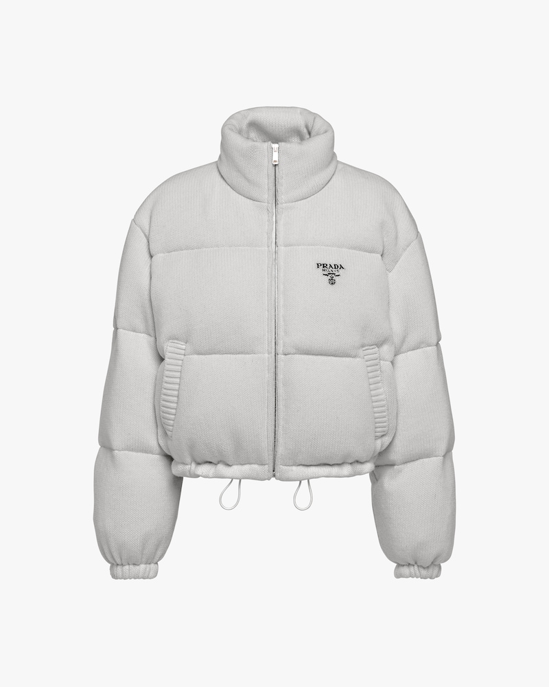 grey prada jacket