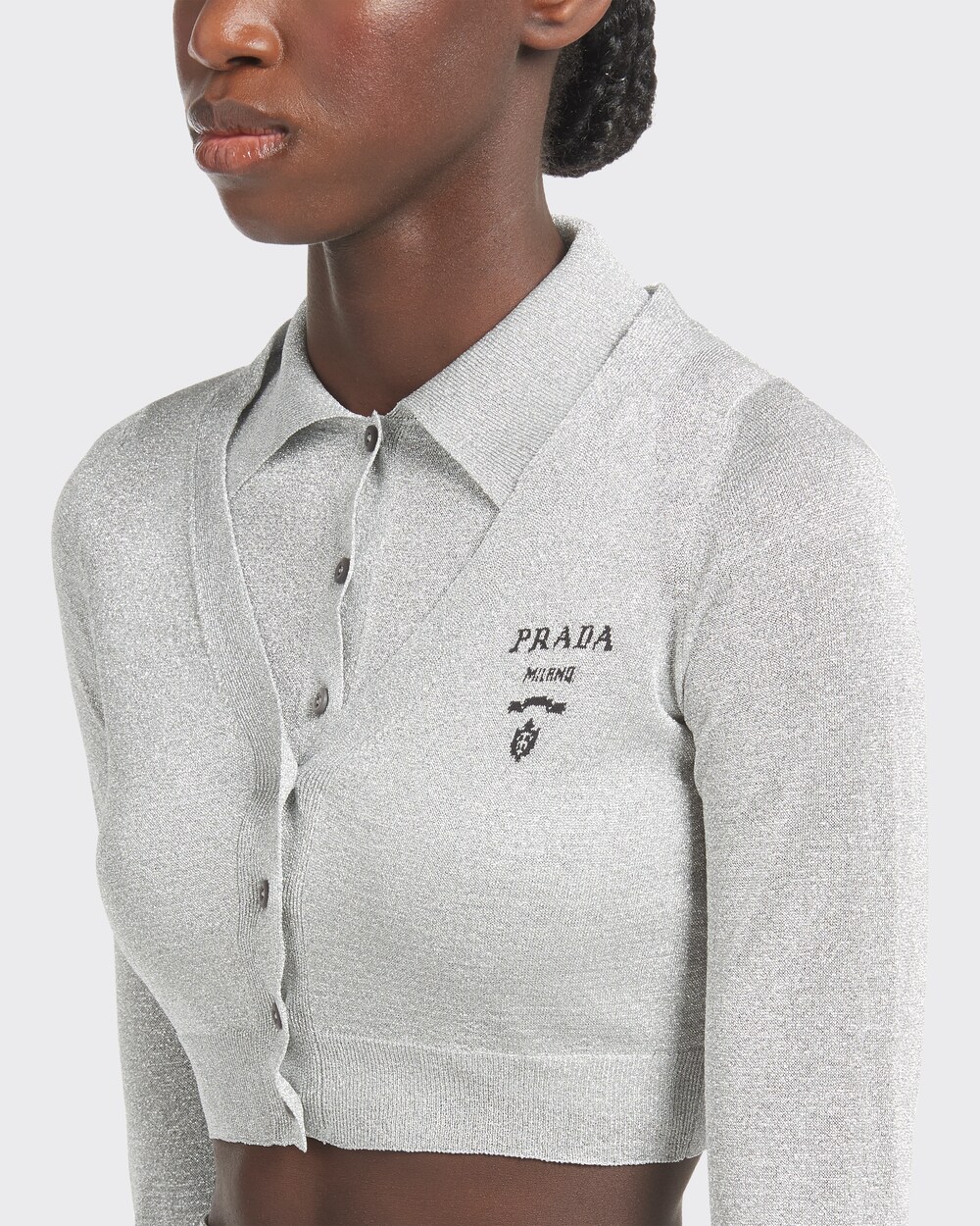 lurex cardigan