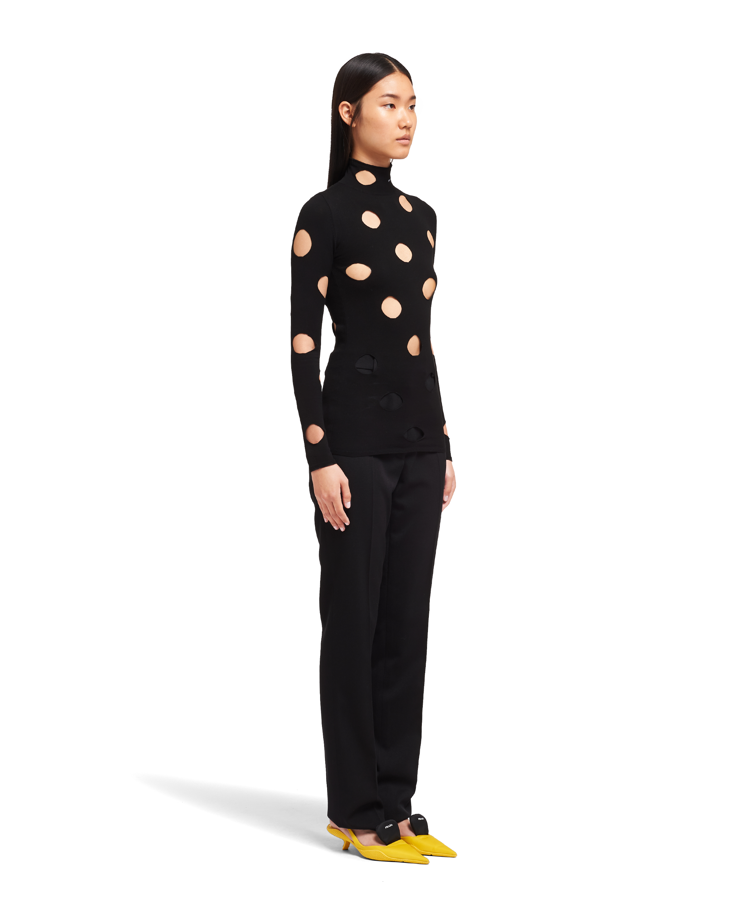 Viscose turtleneck clearance