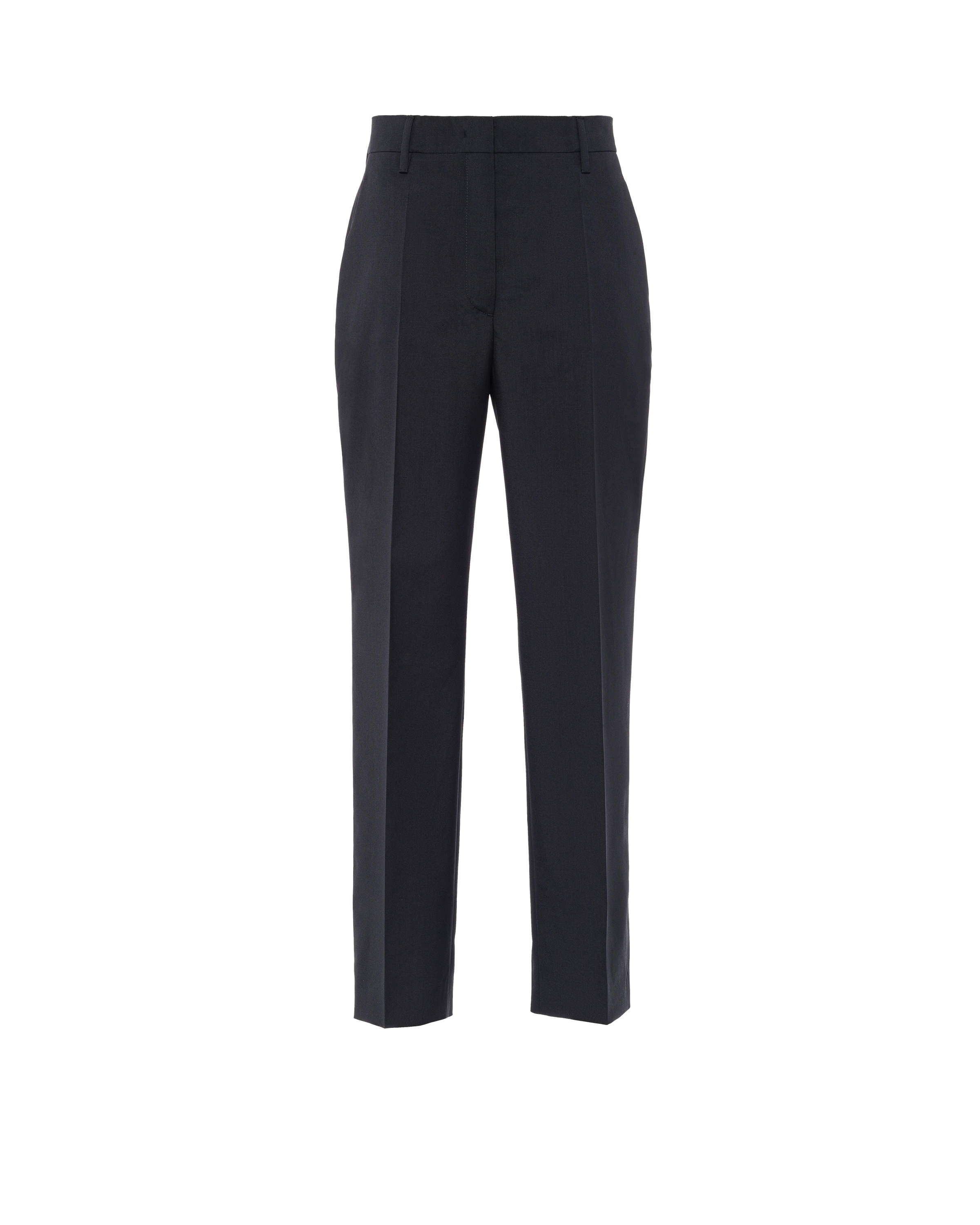 Printed light wool trousers | Prada