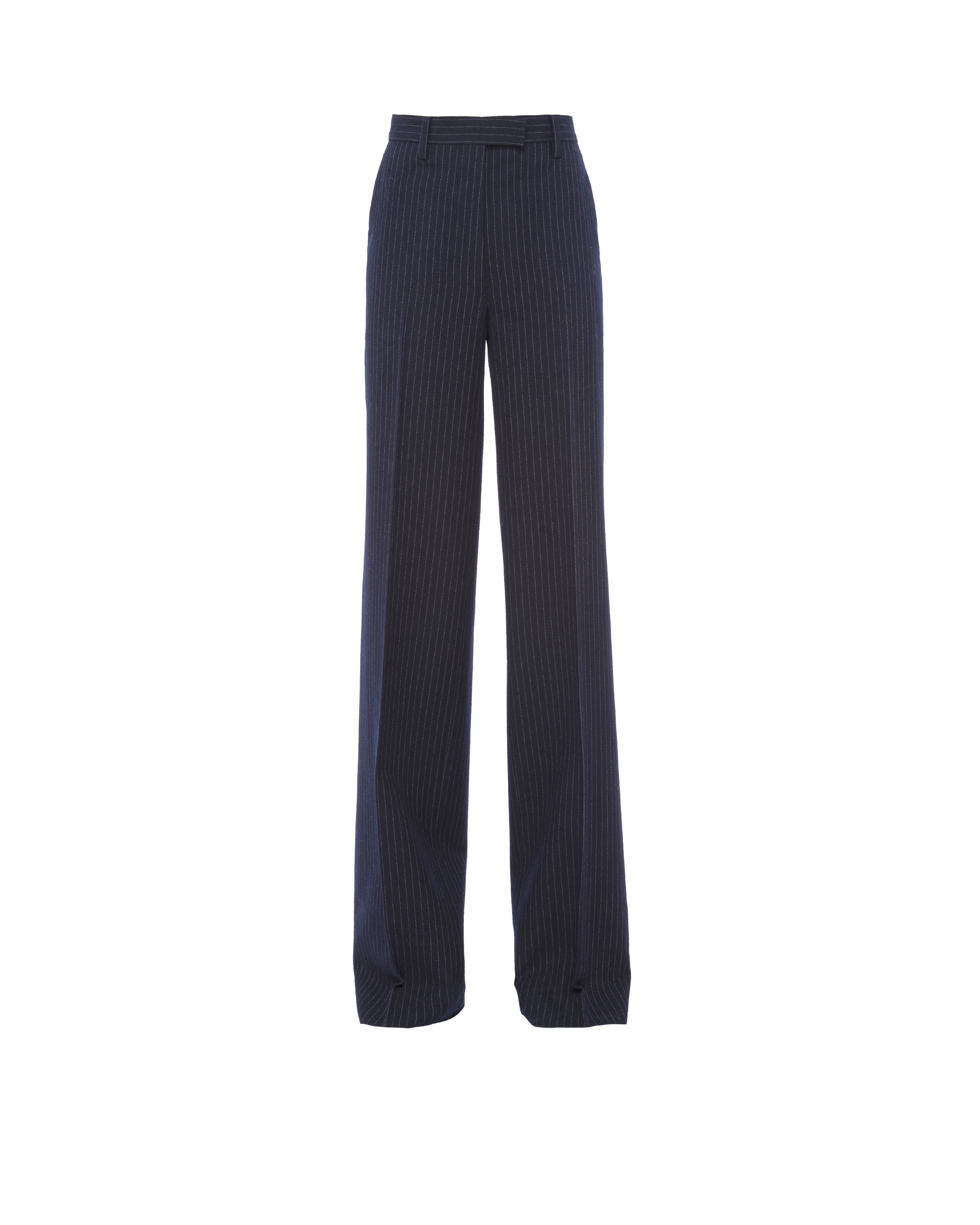 Navy Pinstripe pants | Prada