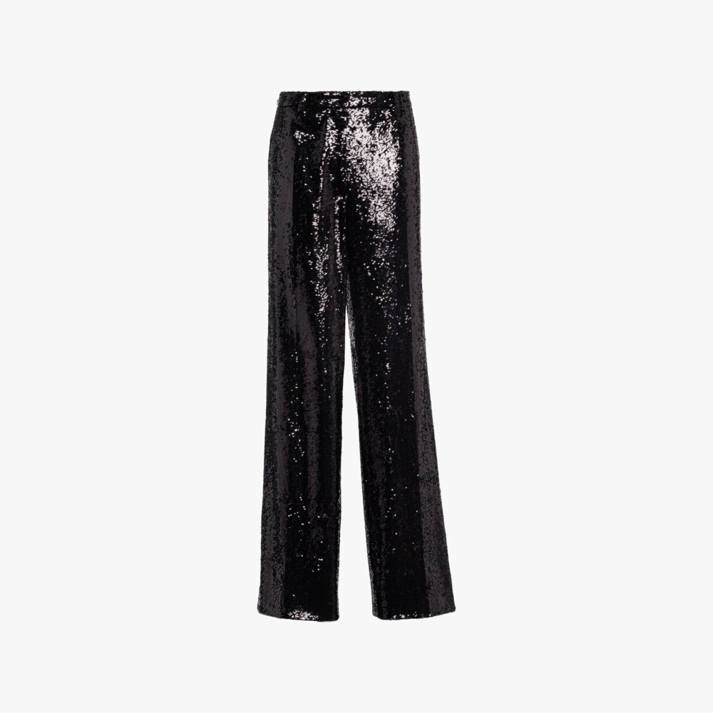 Italian Laced Pocket Sequin Detail Pants main image 1