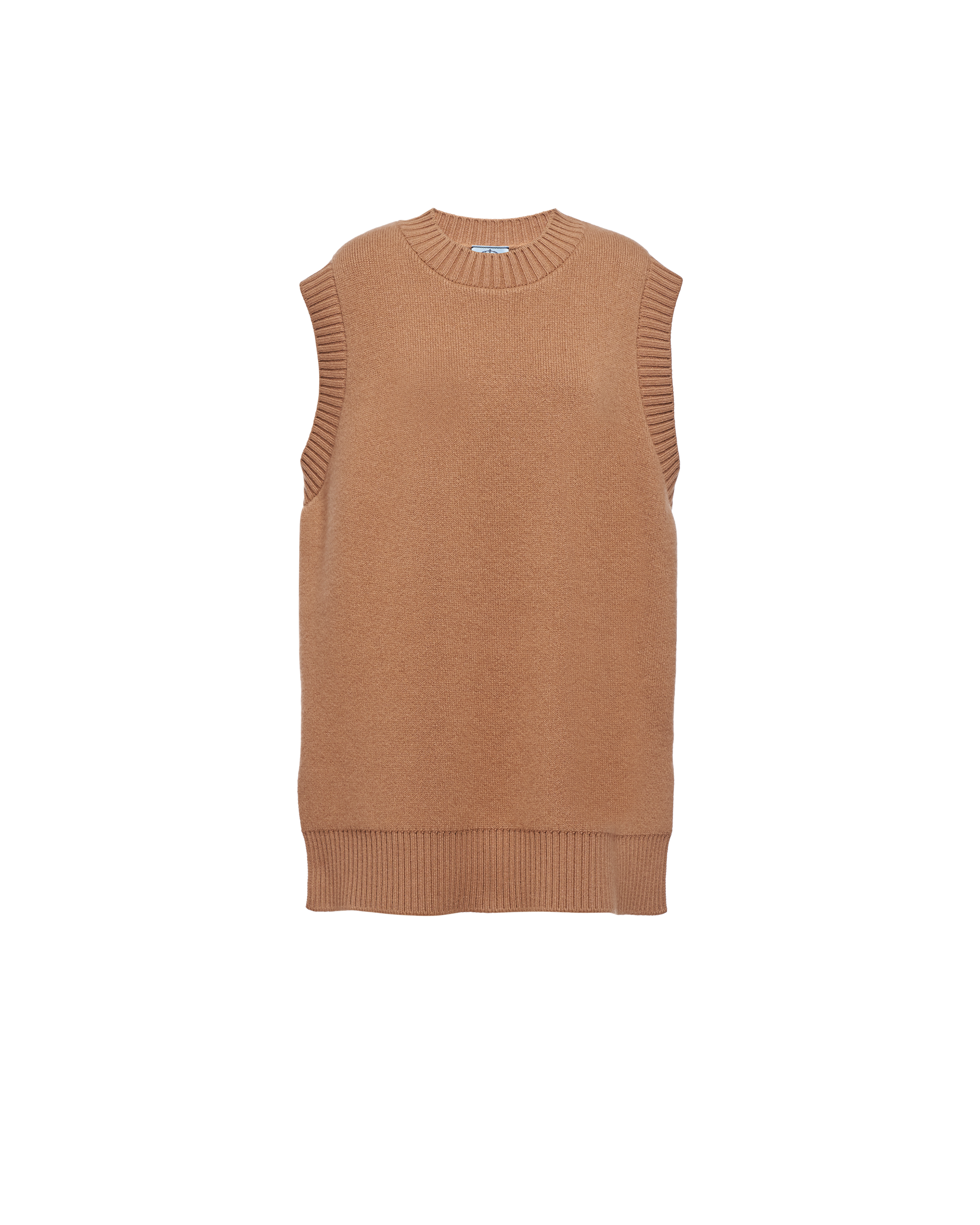 cashmere knit vest