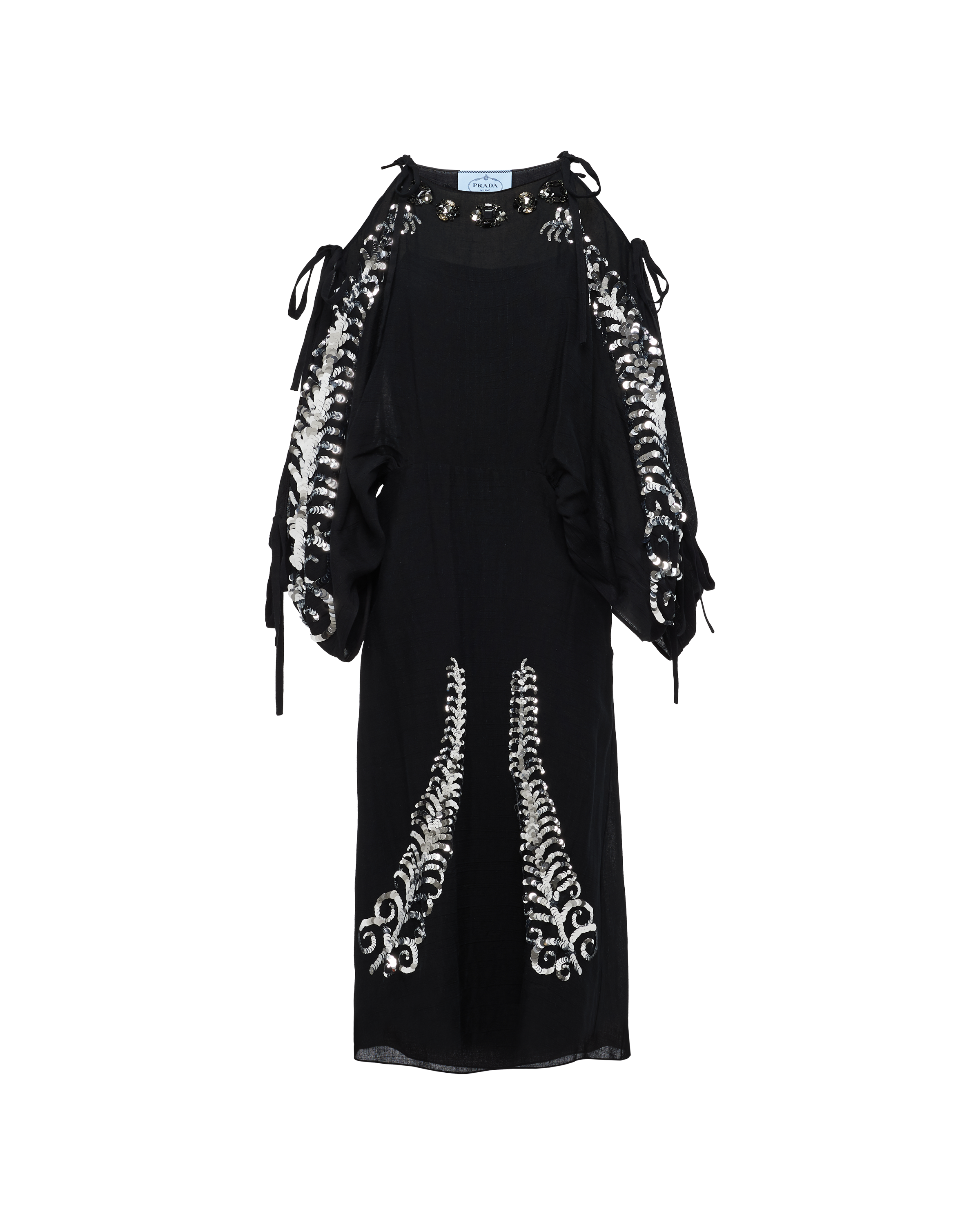 prada sequin dress