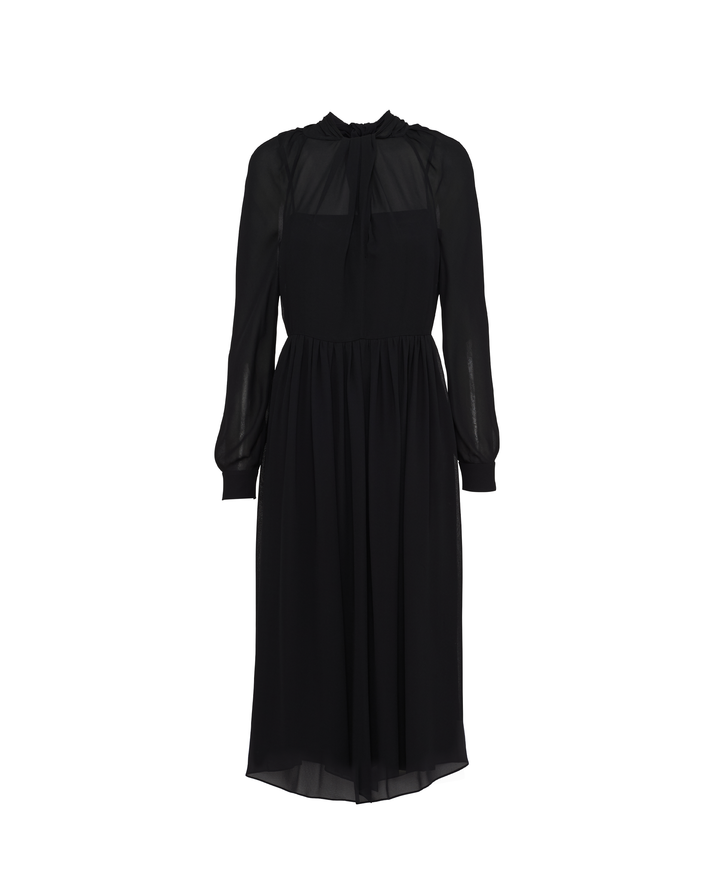 prada black dress