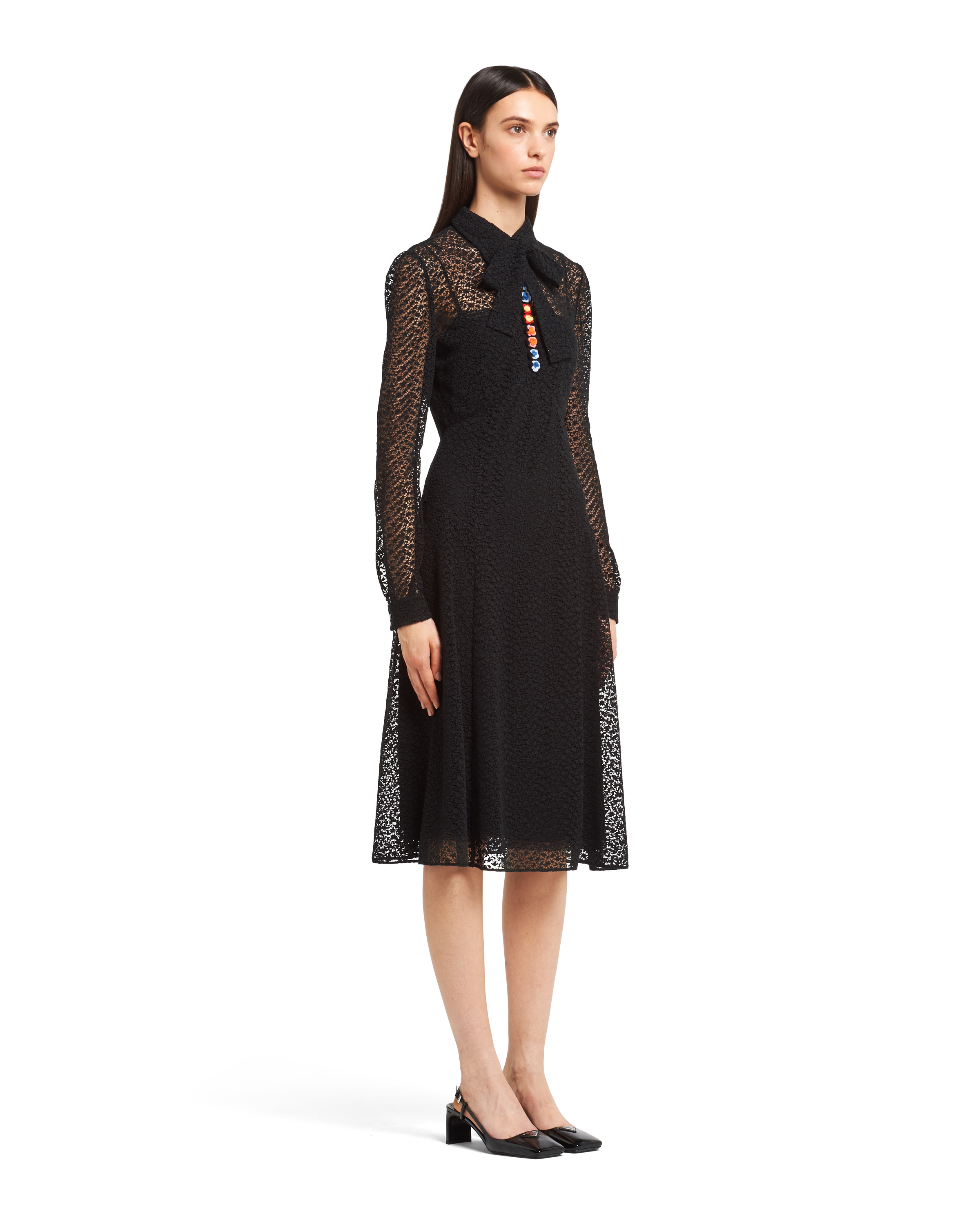 prada lace dress