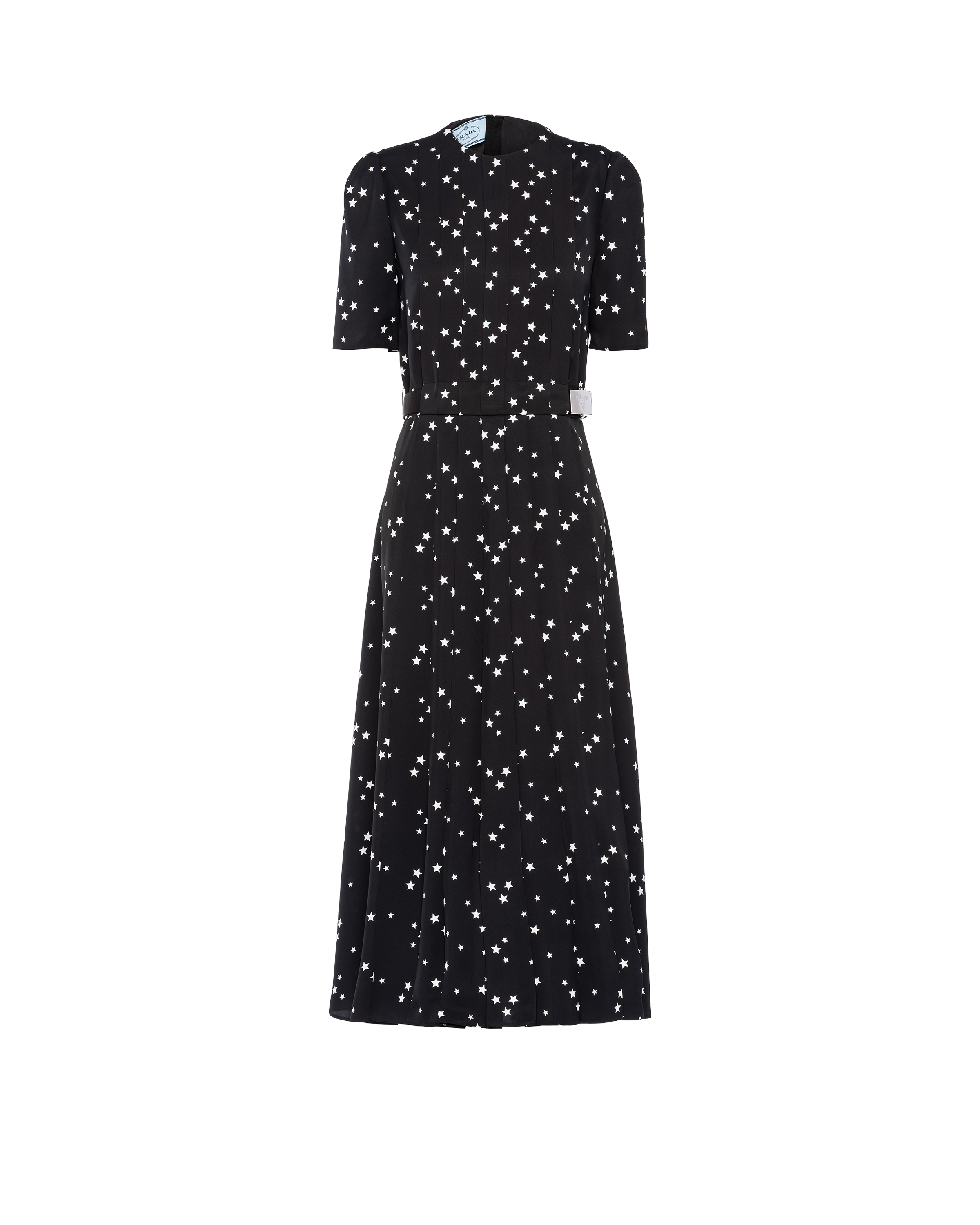 prada print dress