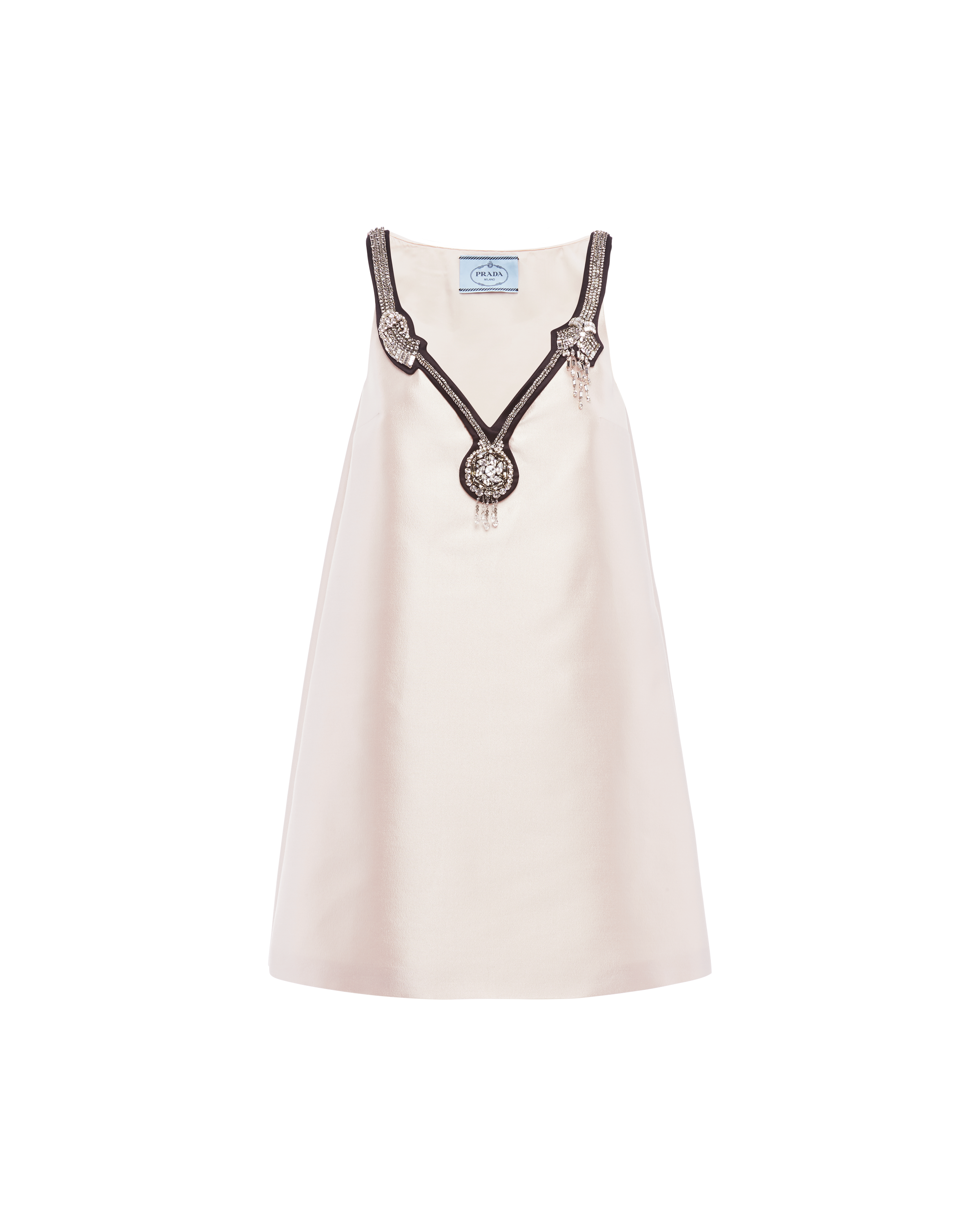 white prada dress