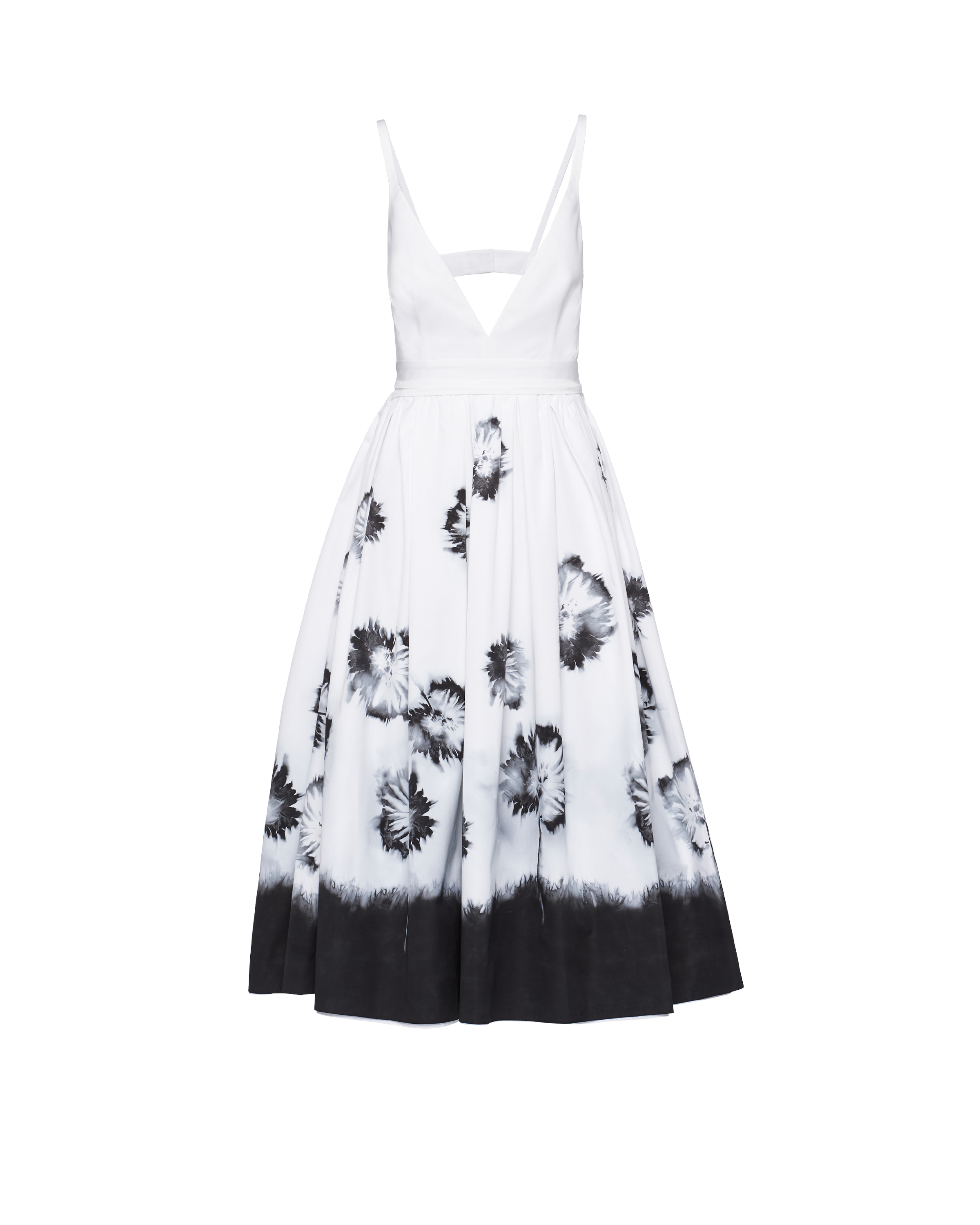 white prada dress