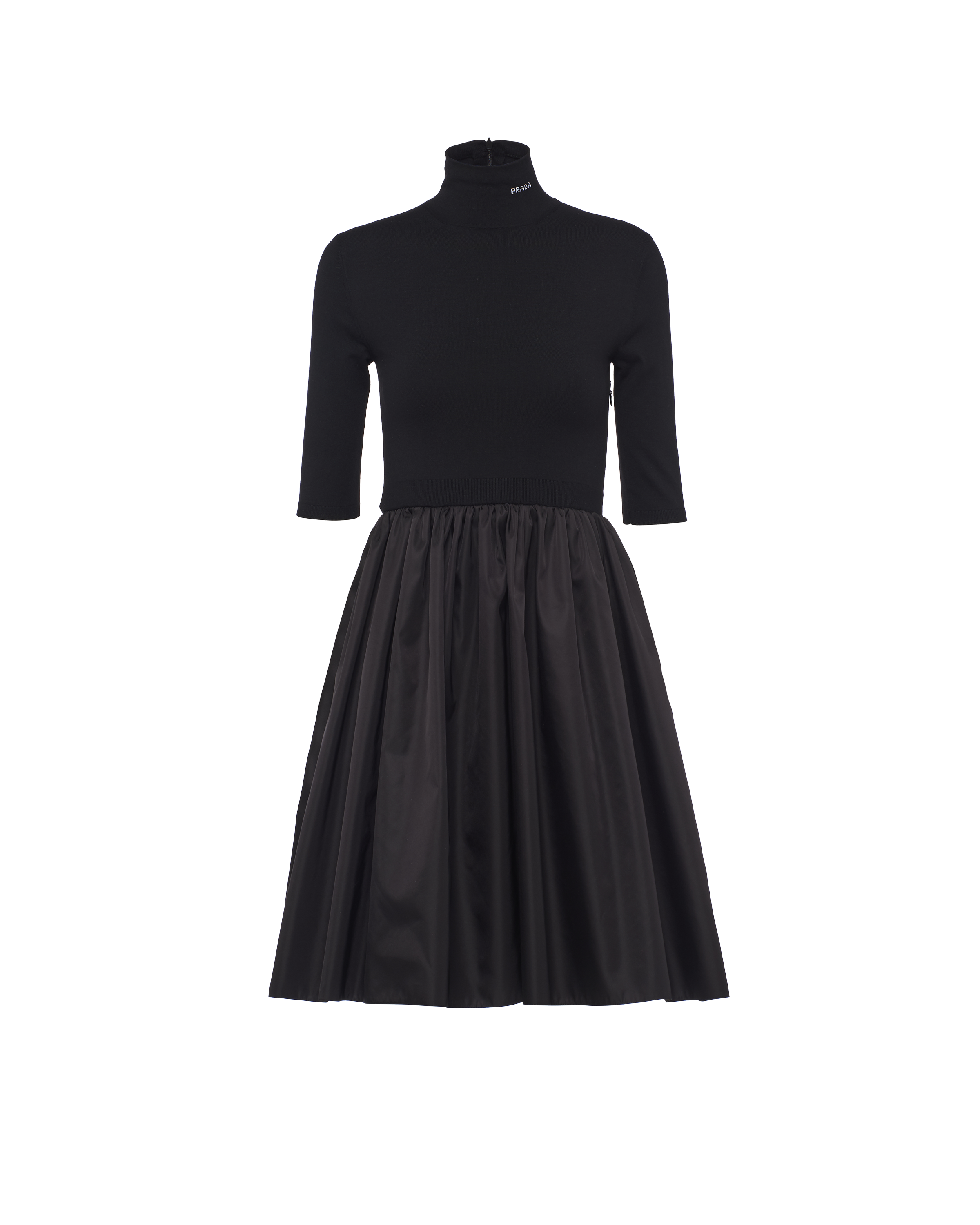 ブラック ブラック Re Nylon ギャバジン ドレス Prada ブラック ブラック Re Nylon ギャバジン ドレス Prada