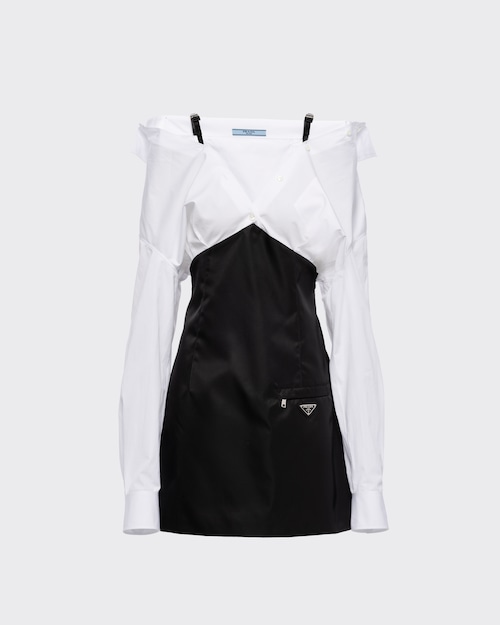Prada black and white dress Outlet