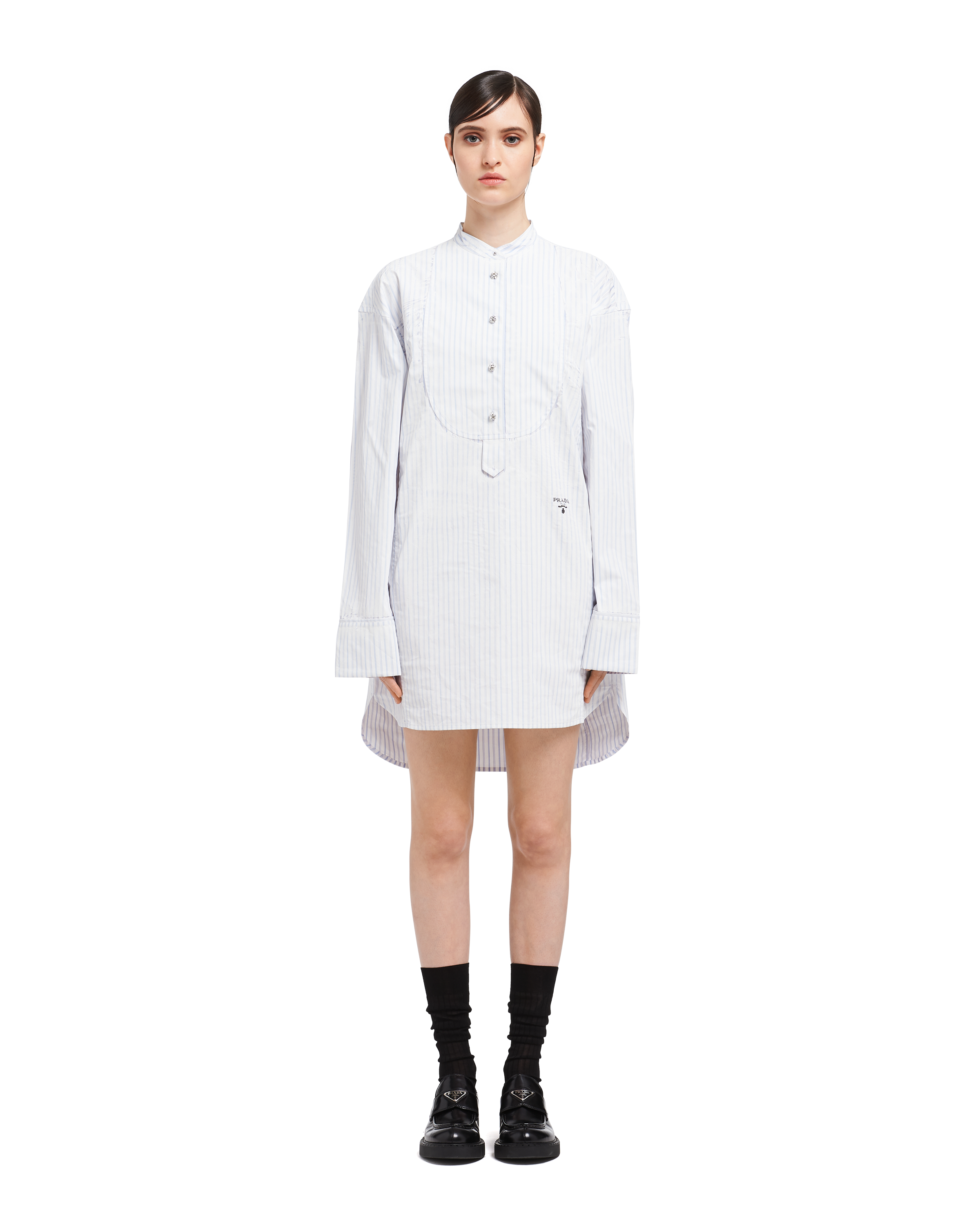prada shirt dress