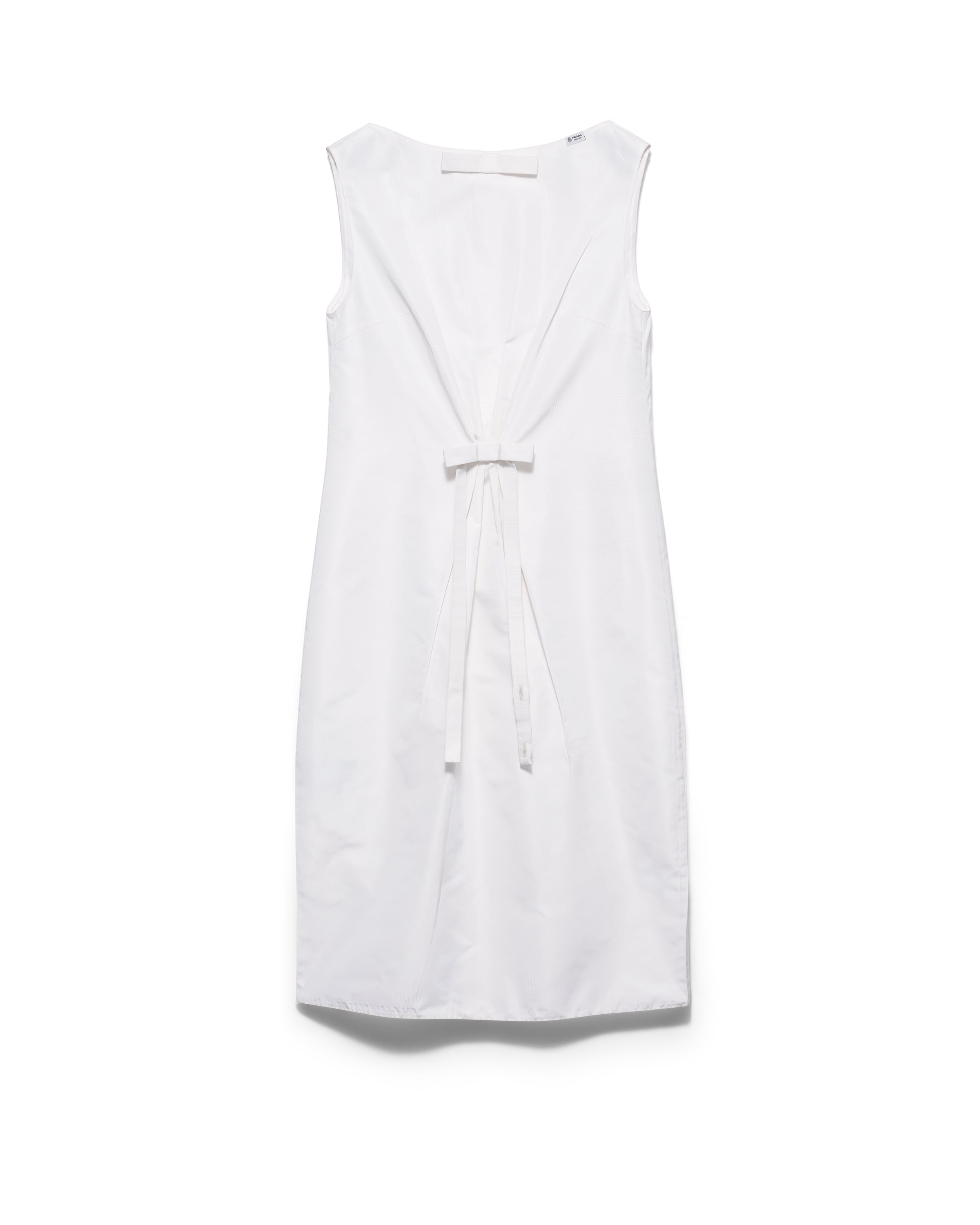 Faille Dress, Woman, White, Size 36