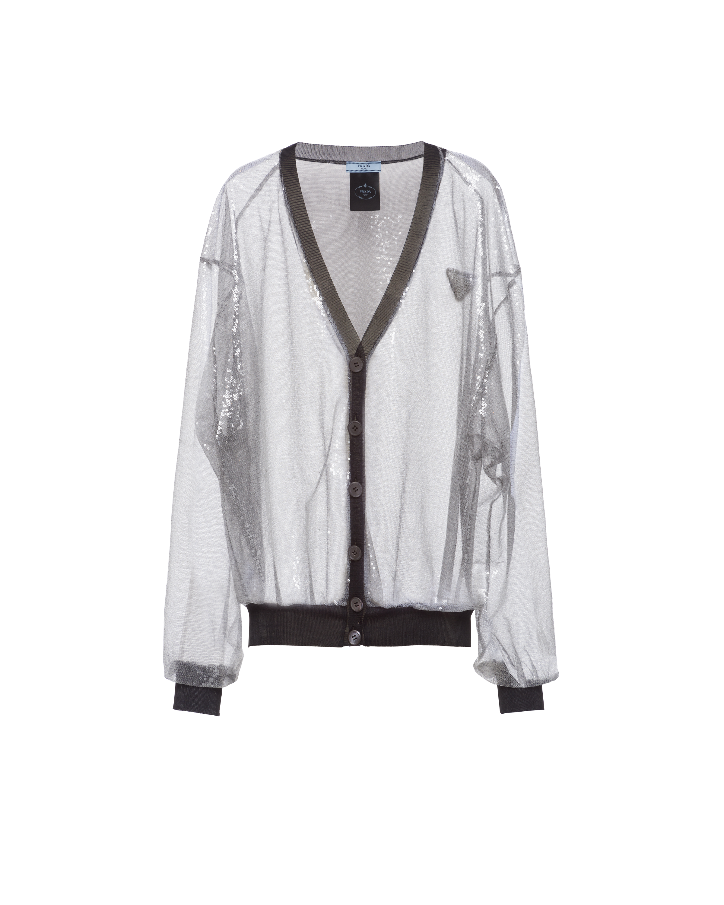 sequin cardigan long
