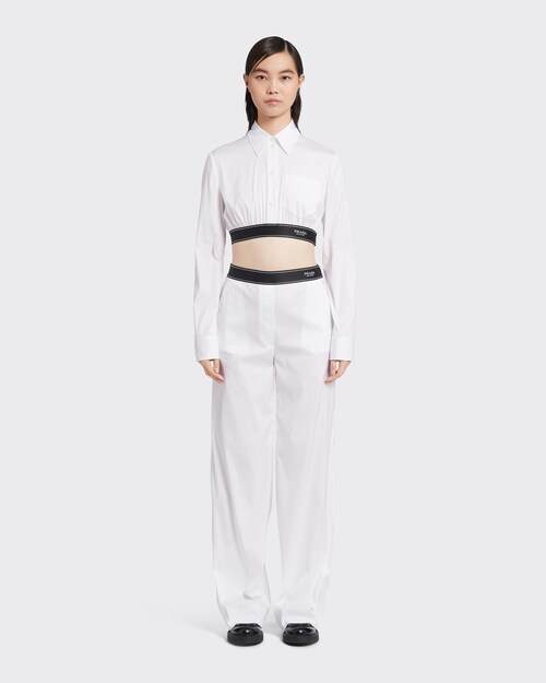 Prada Camicia in popeline stretch 2