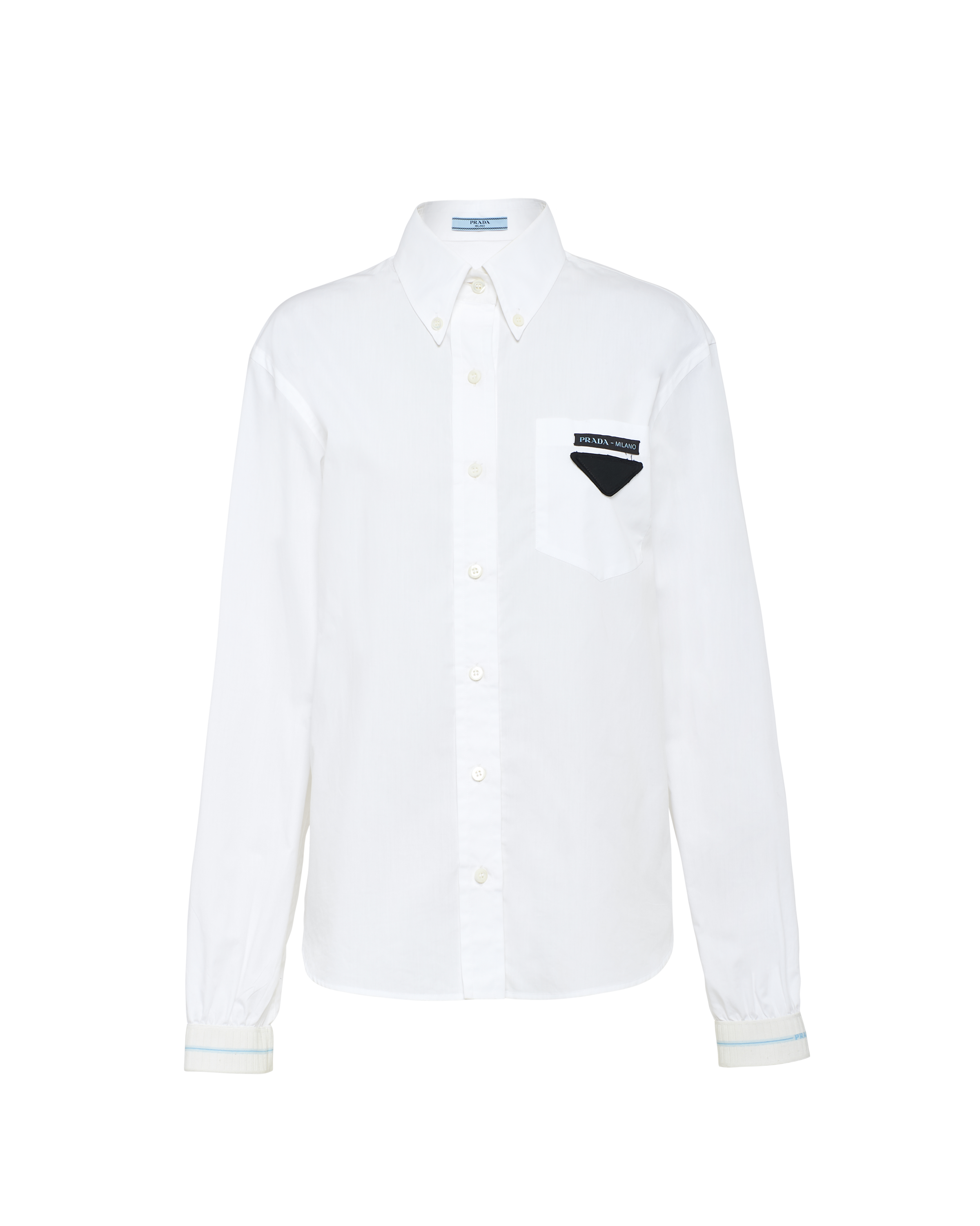 Compact Poplin Shirt | Prada