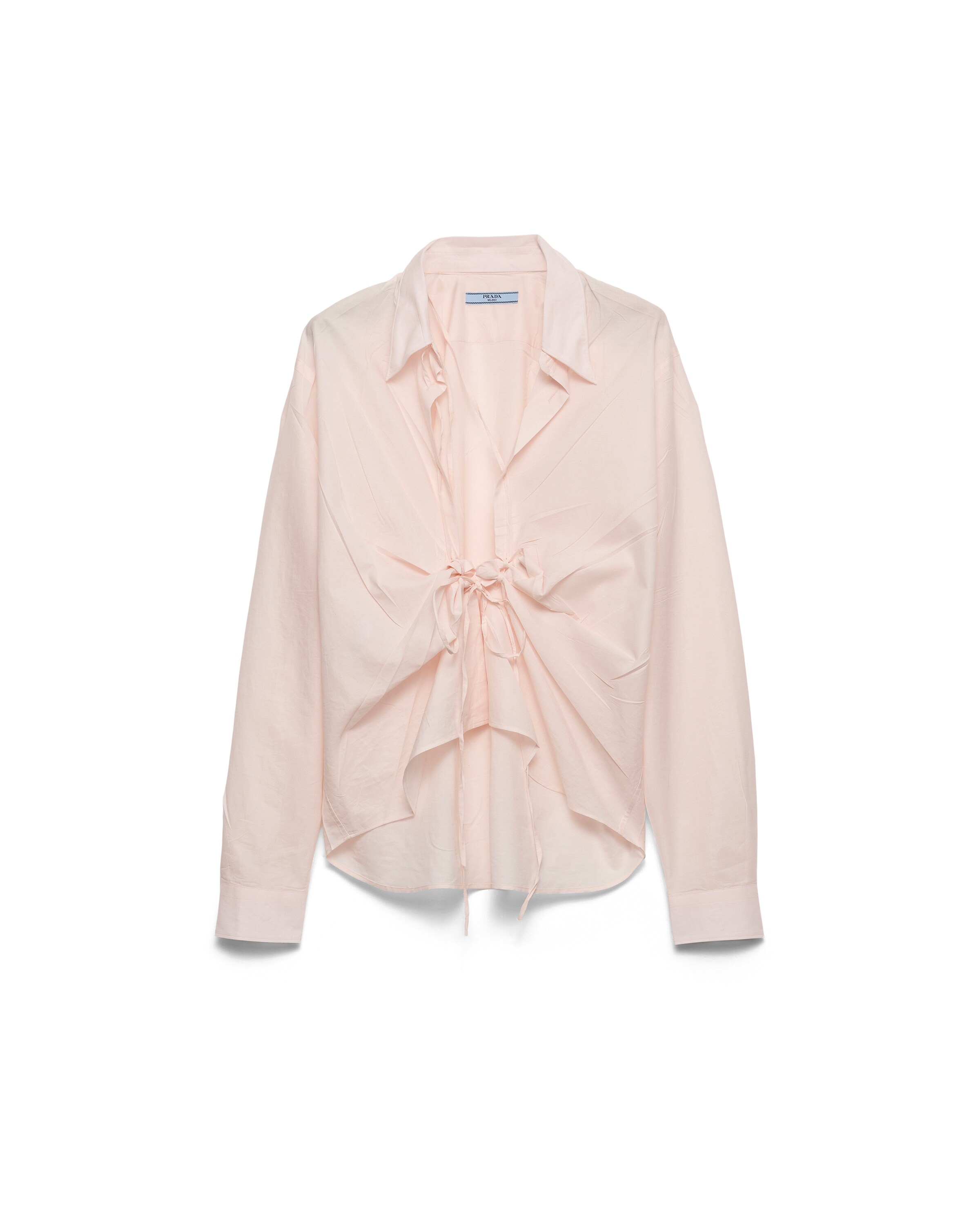 Prada Chemise En Coton, Femme, Rose, Taille 40