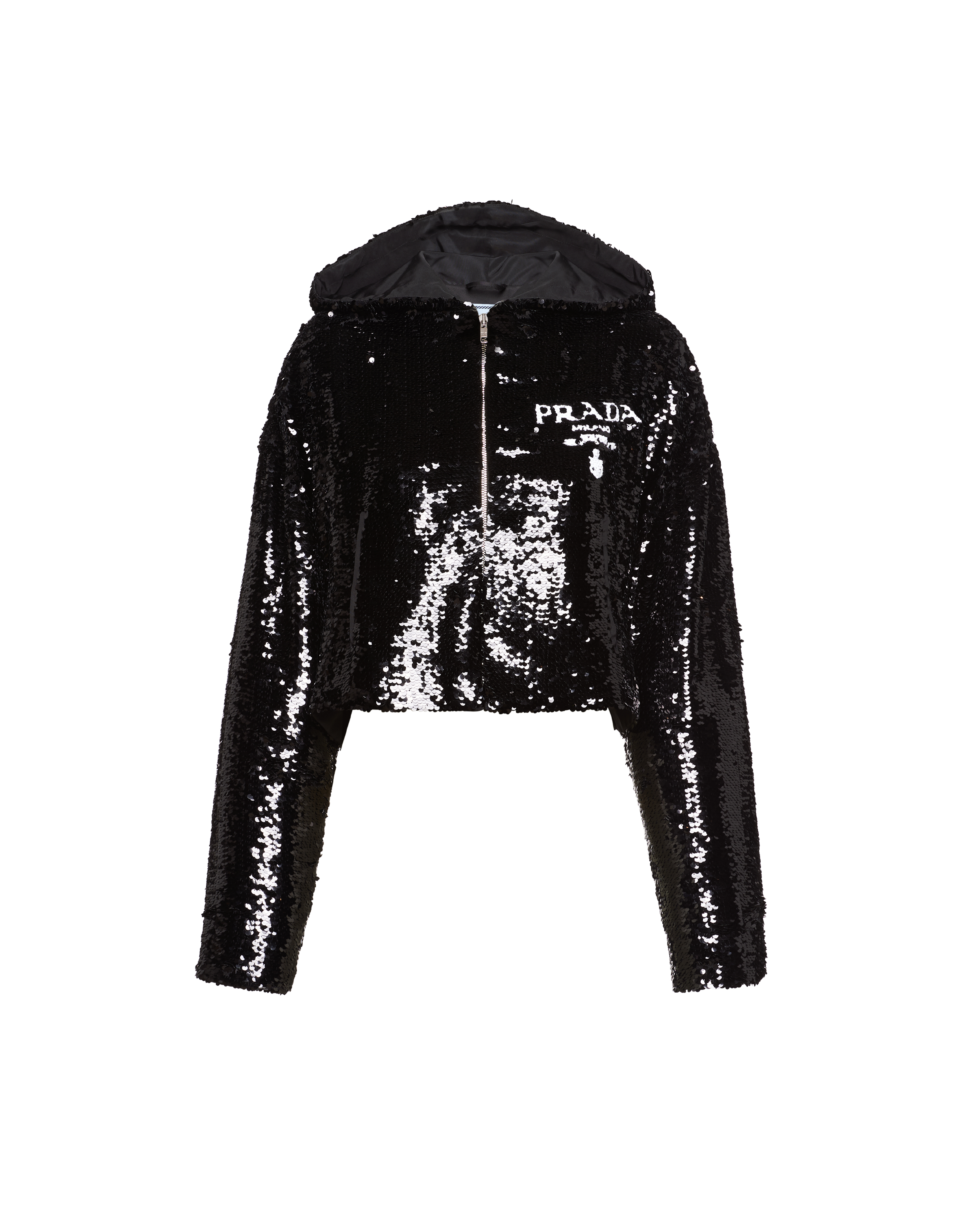 hoodie with sequins
