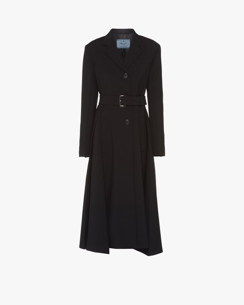full length wool overcoat