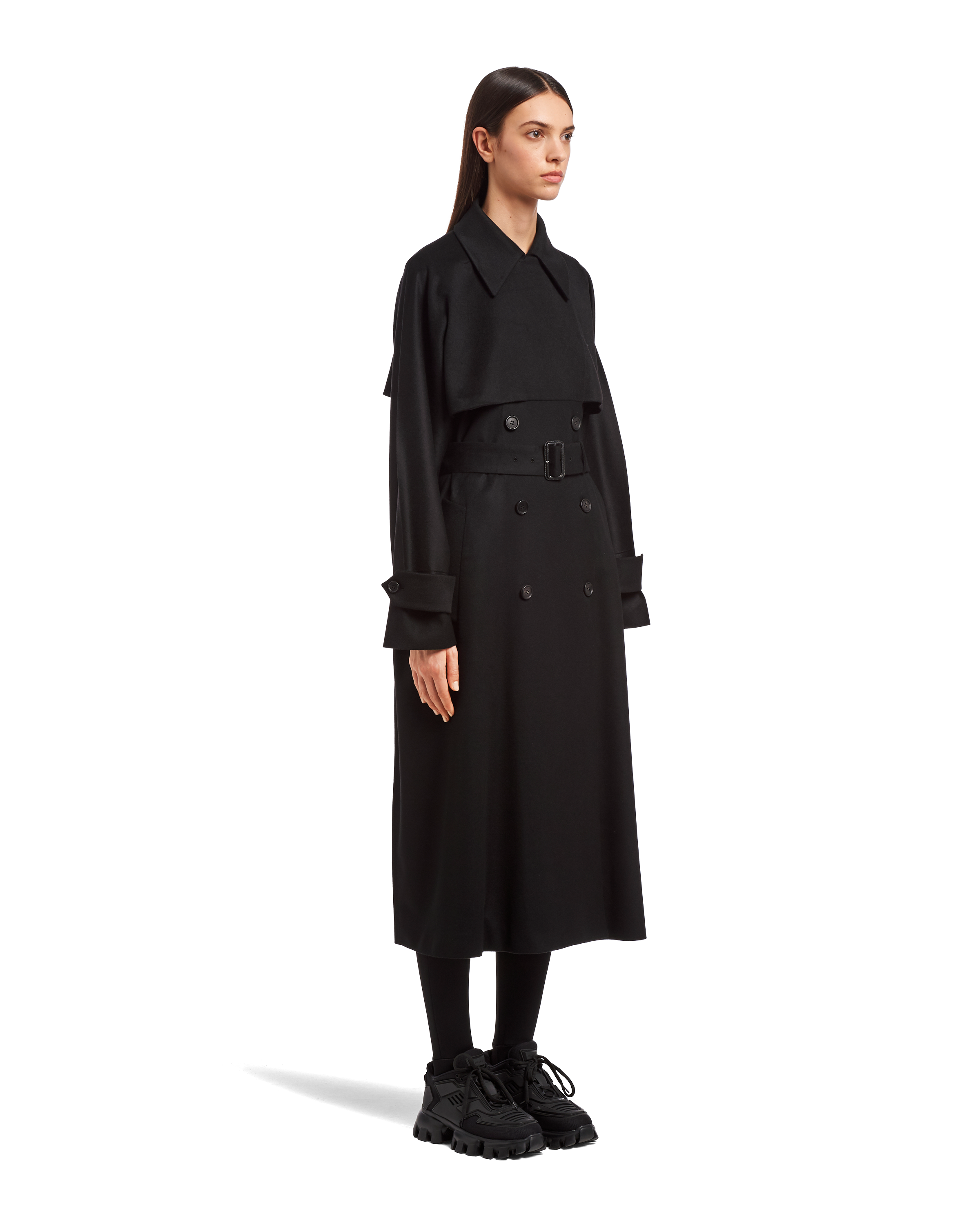 Prada double breasted coat Clearance