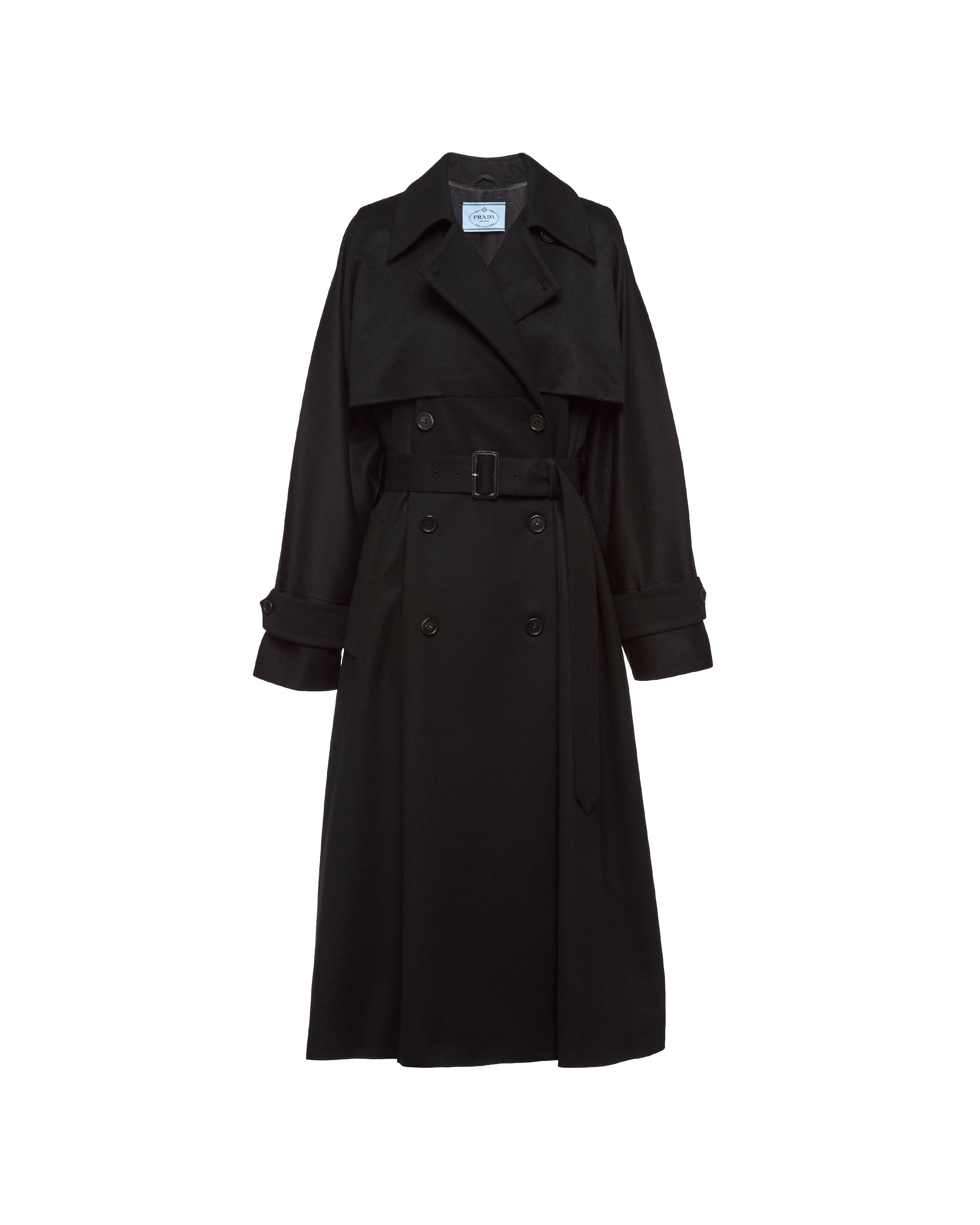 prada black coat