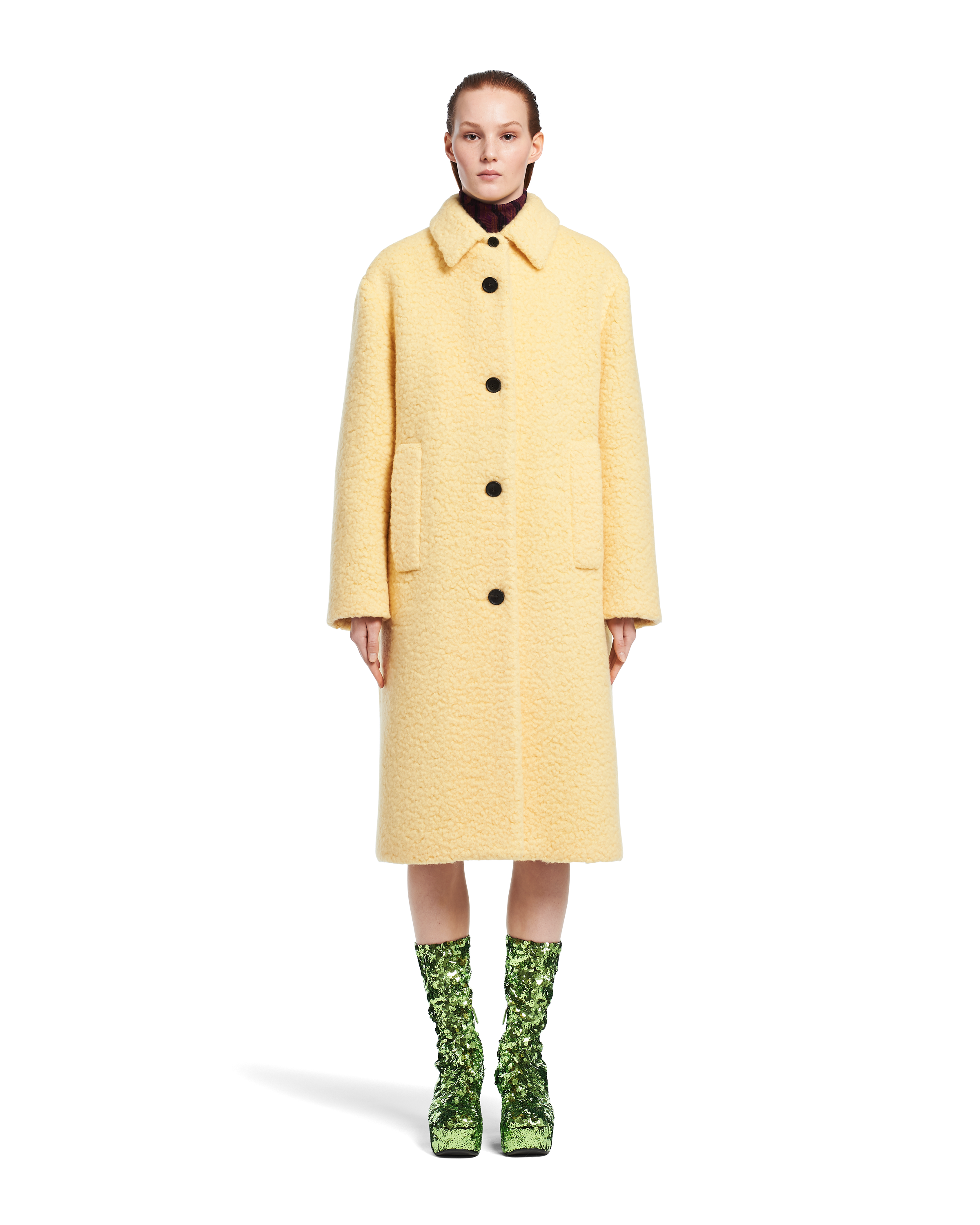 boucle coat