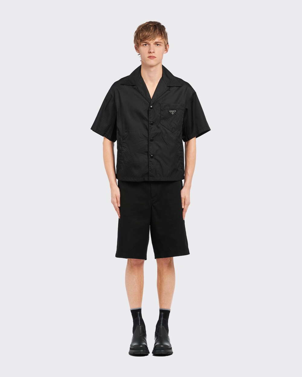 Prada technical fabric shirt Clearance