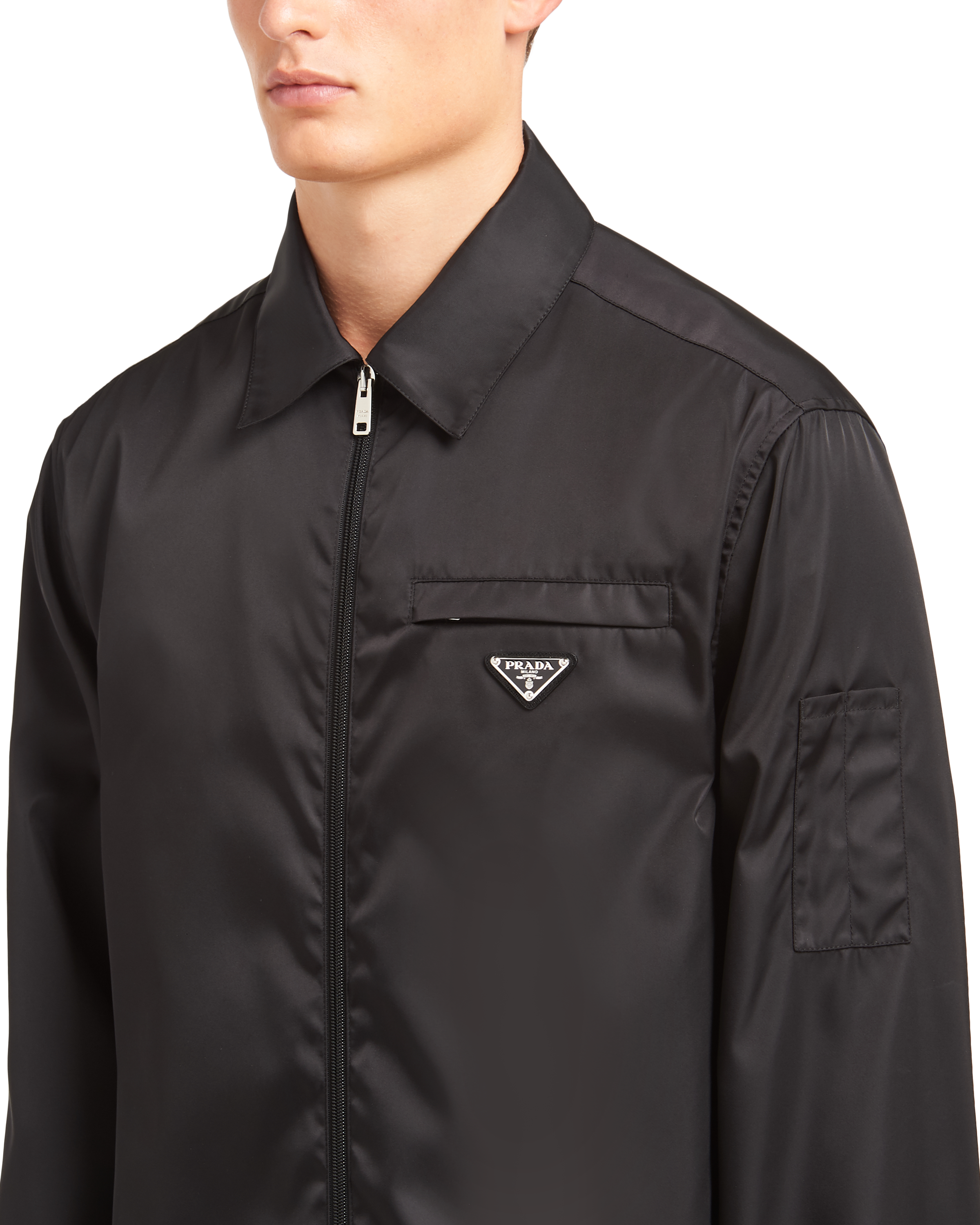 Nylon gabardine jacket