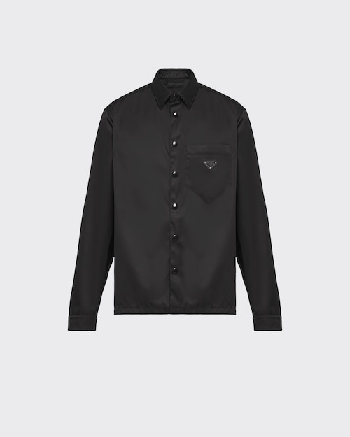 Black Re-Nylon shirt | Prada