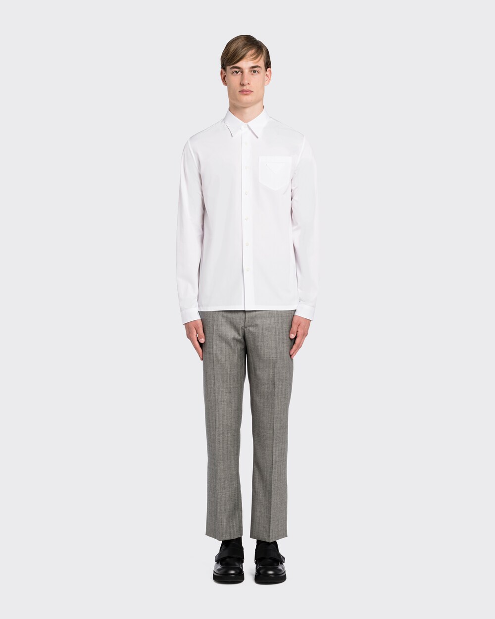 prada collar shirt