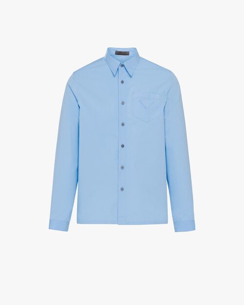 prada blue shirt