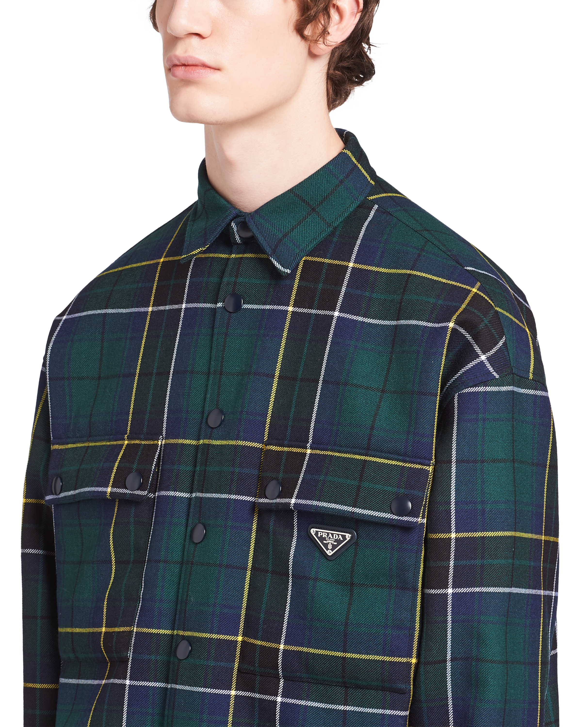 Top 62+ imagen prada flannel
